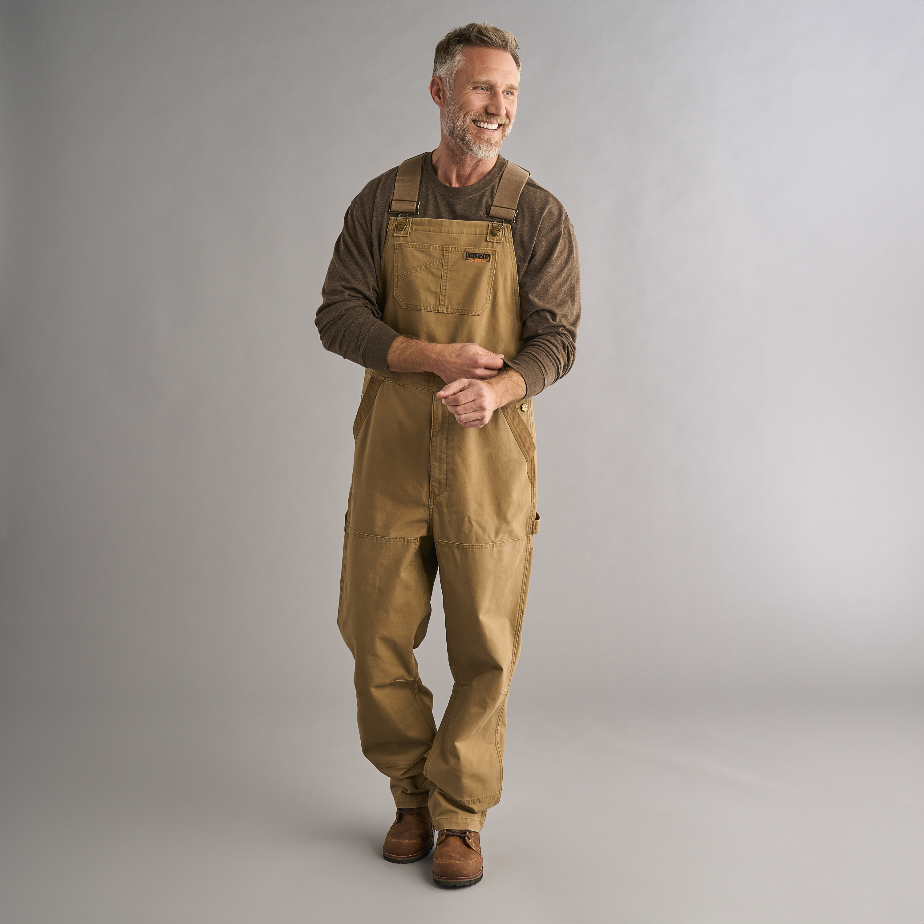 Image of RedHead Pro Series Unlined Bibs - Ermine - L