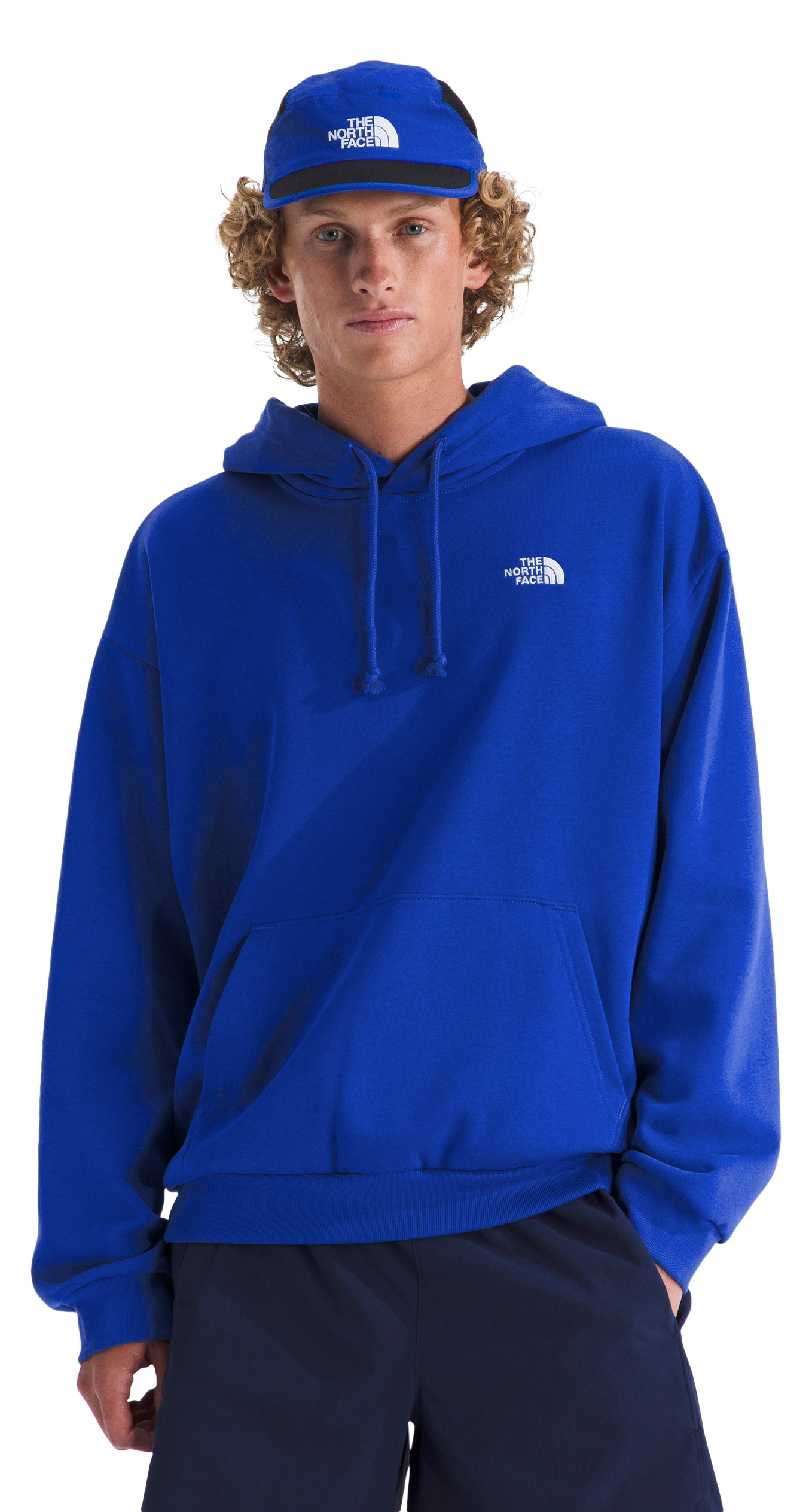 Image of The North Face Evolution Half Dome Oversized Hoodie - Blue