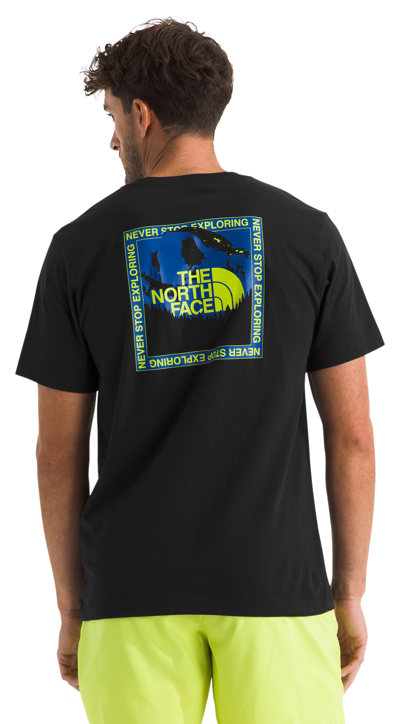 Image of The North Face Stay Exploring Graphic Short-Sleeve T-Shirt - Black - M