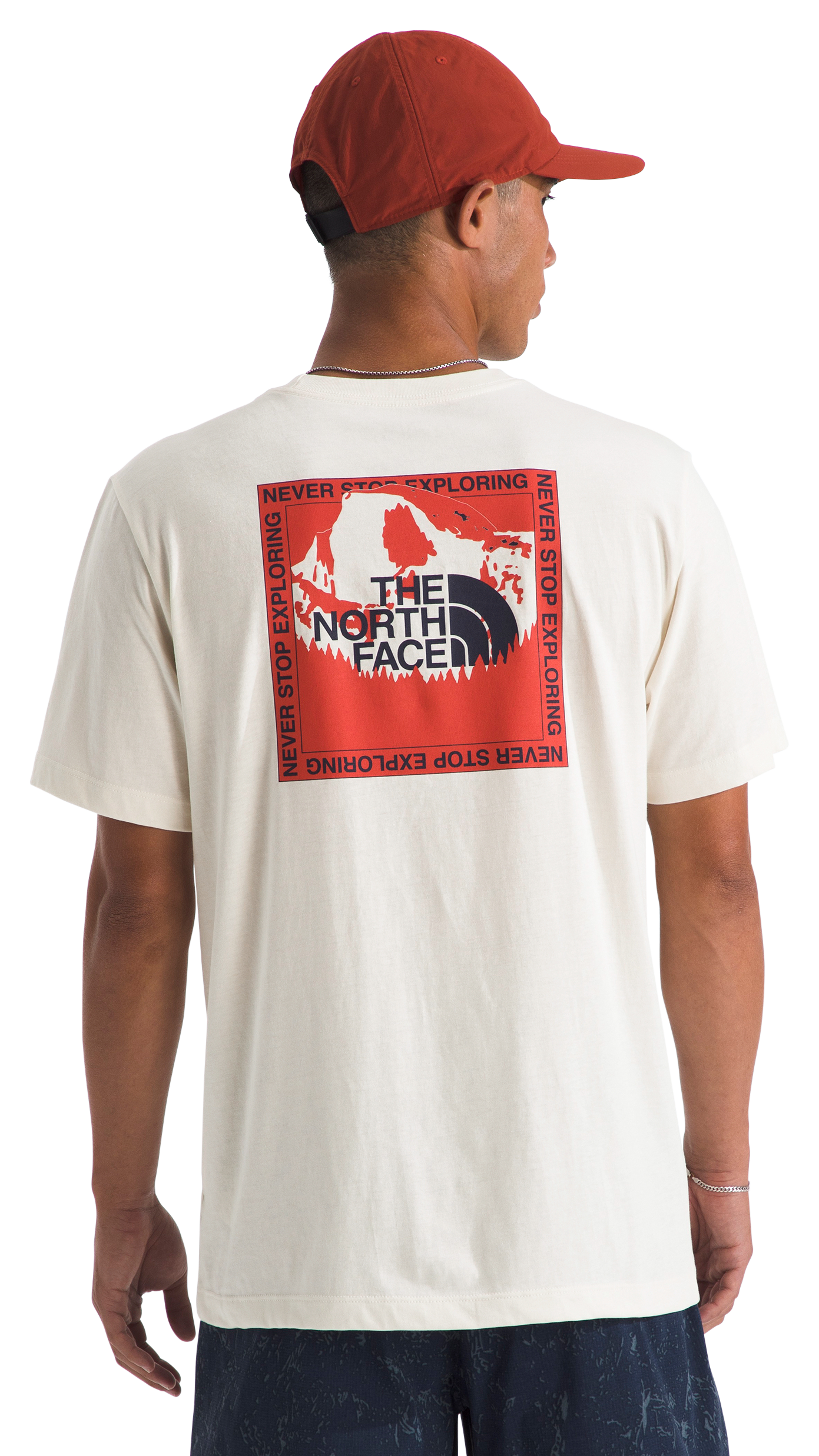 Image of The North Face Stay Exploring Graphic Short-Sleeve T-Shirt - White Dune