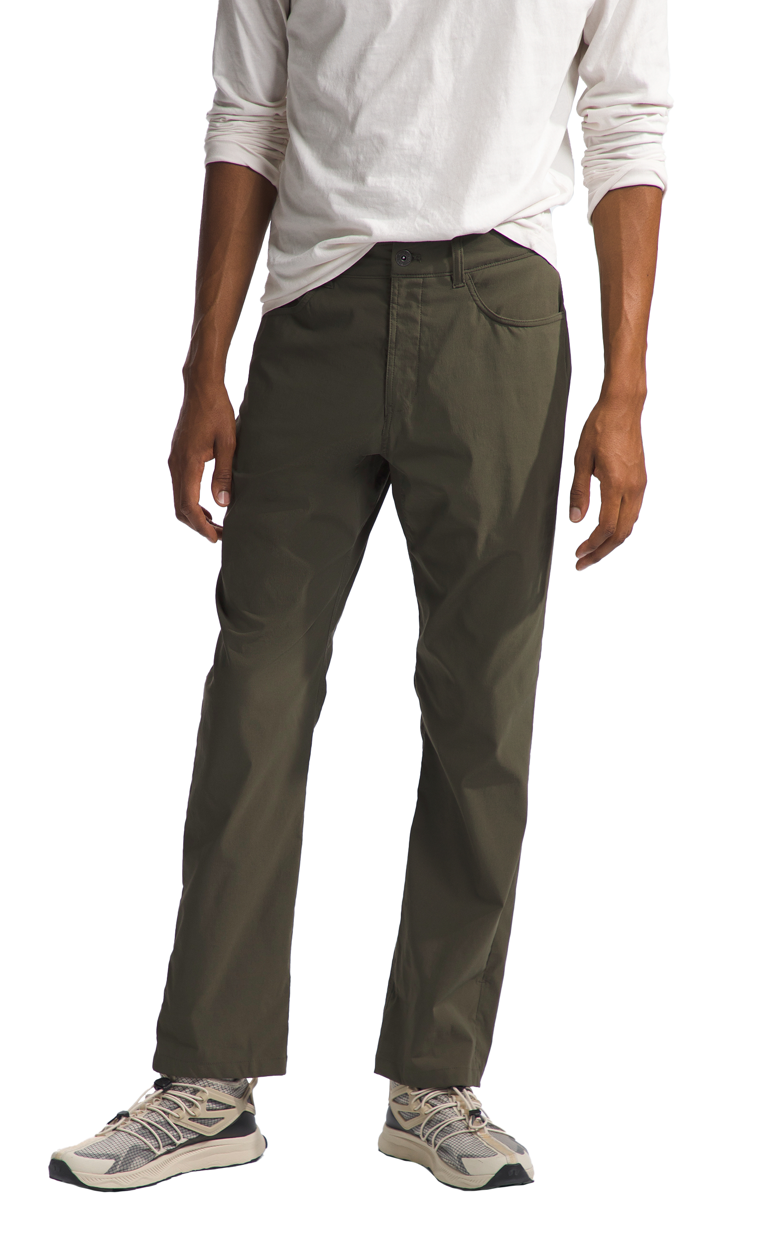 Image of The North Face Sprag 5-Pocket Pants - New Taupe Green