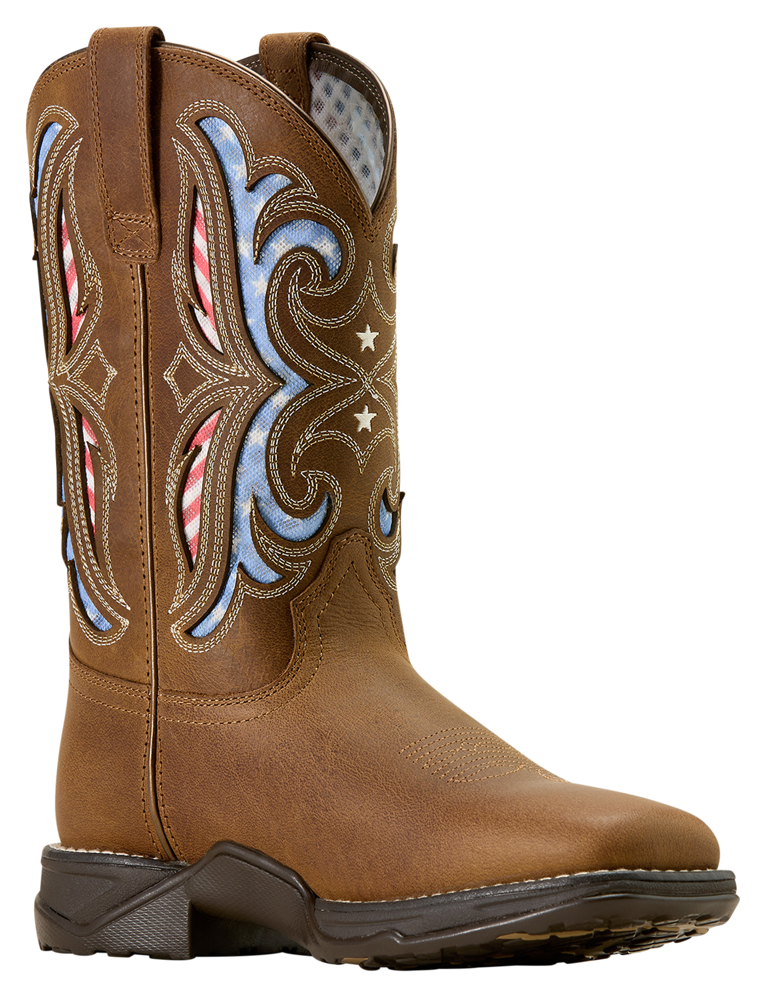 Image of Ariat Anthem Proud VentTEK Western Boots for Women - Aged Tan