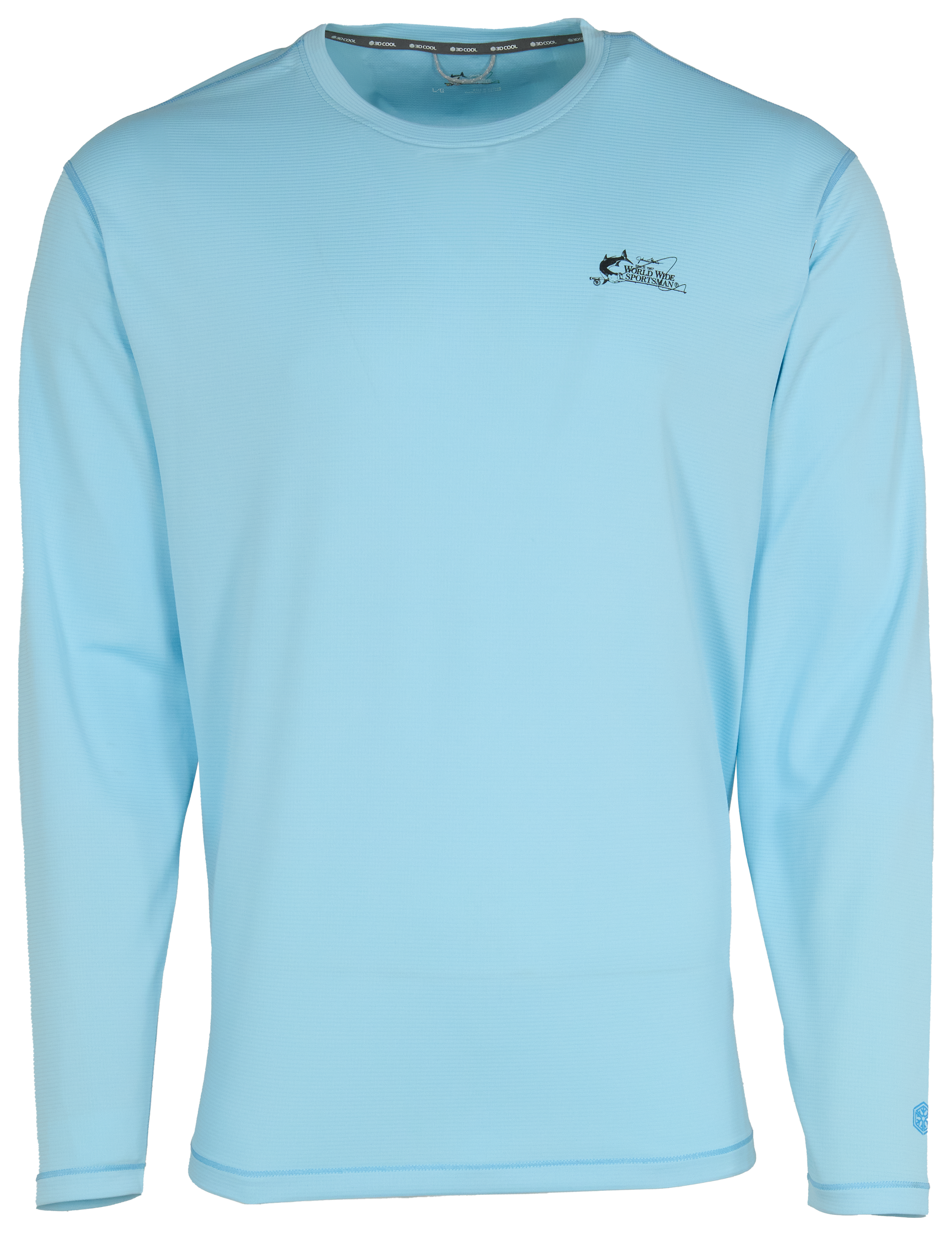Image of World Wide Sportsman 3D Cool Casting Long-Sleeve T-Shirt - Cooling Vapors