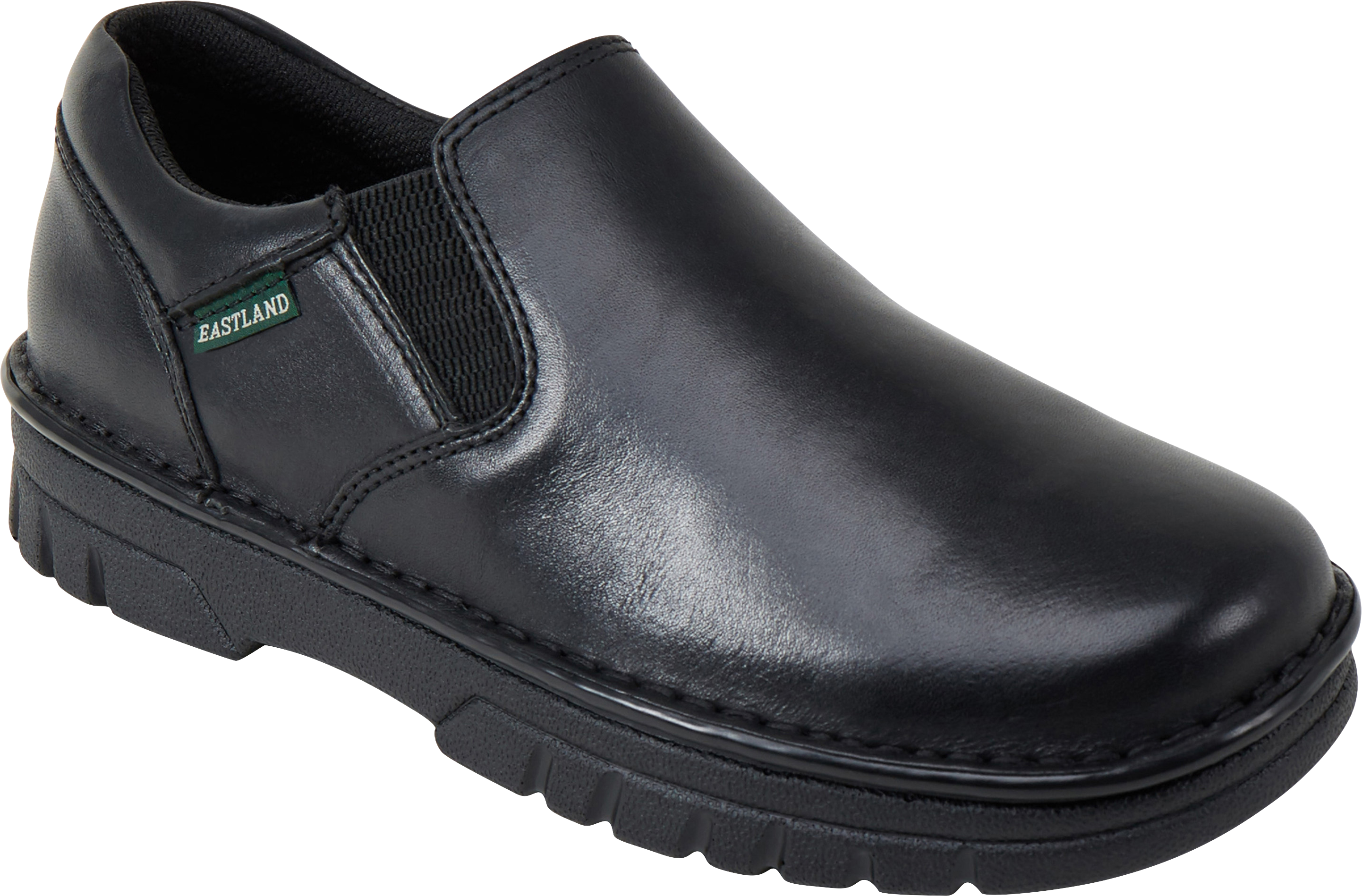 Image of Eastland Newport Slip-Ons for Men - Black Leather - 13M