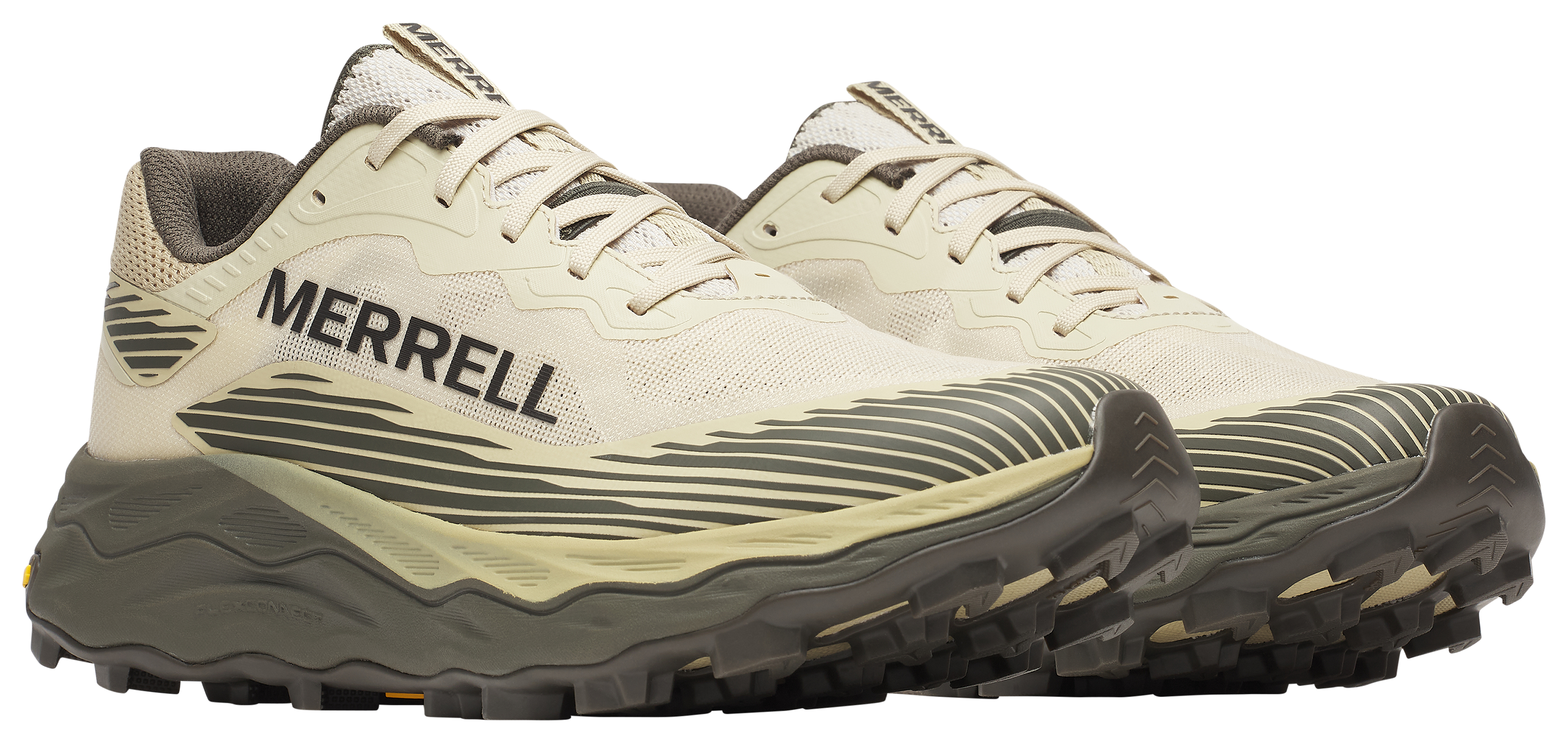 Image of Merrell Agility Peak 6 Trail Running Shoes for Men - Burlap