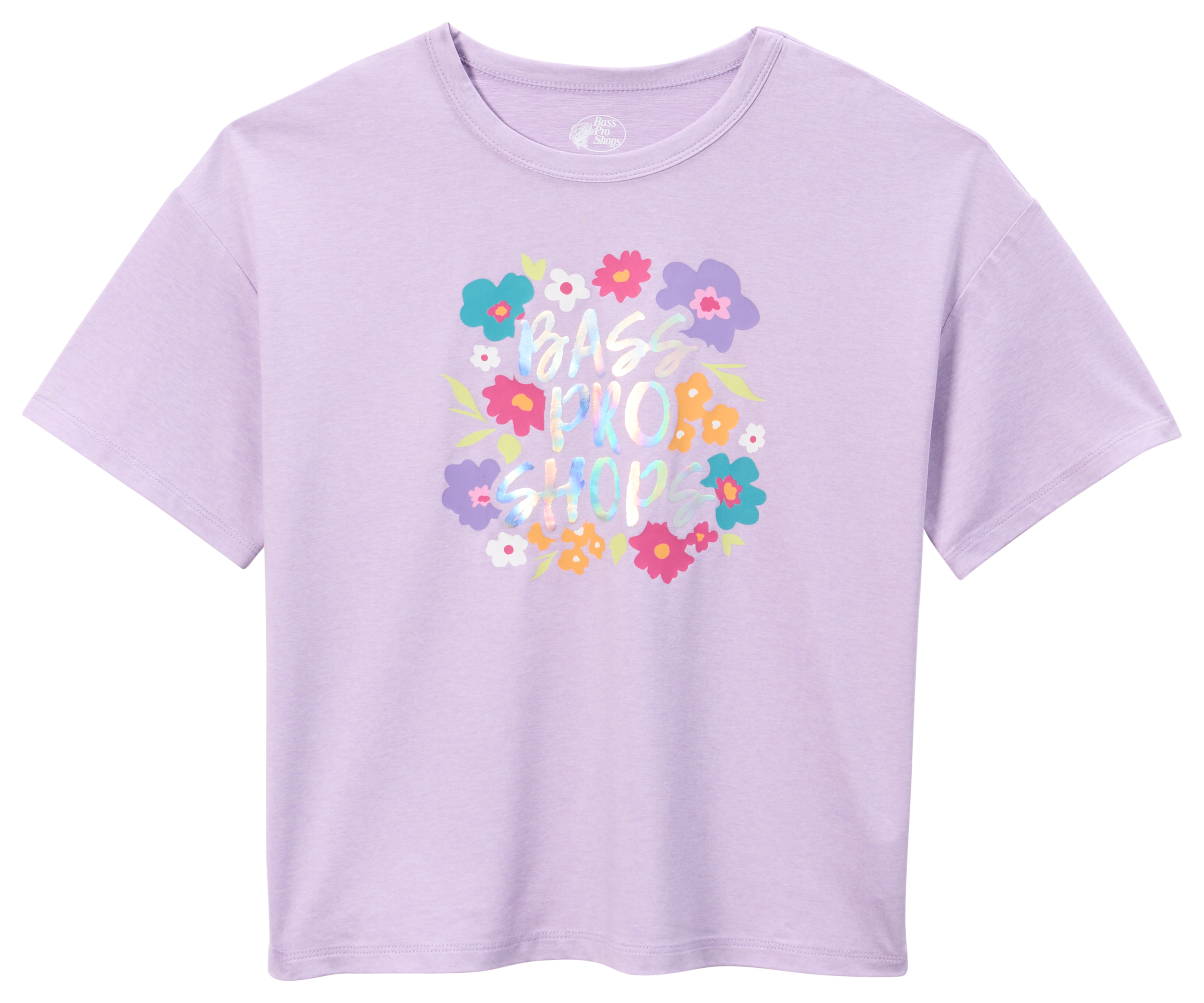 Image of Bass Pro Shops Performance Short-Sleeve T-Shirt for Kids - Lavendula