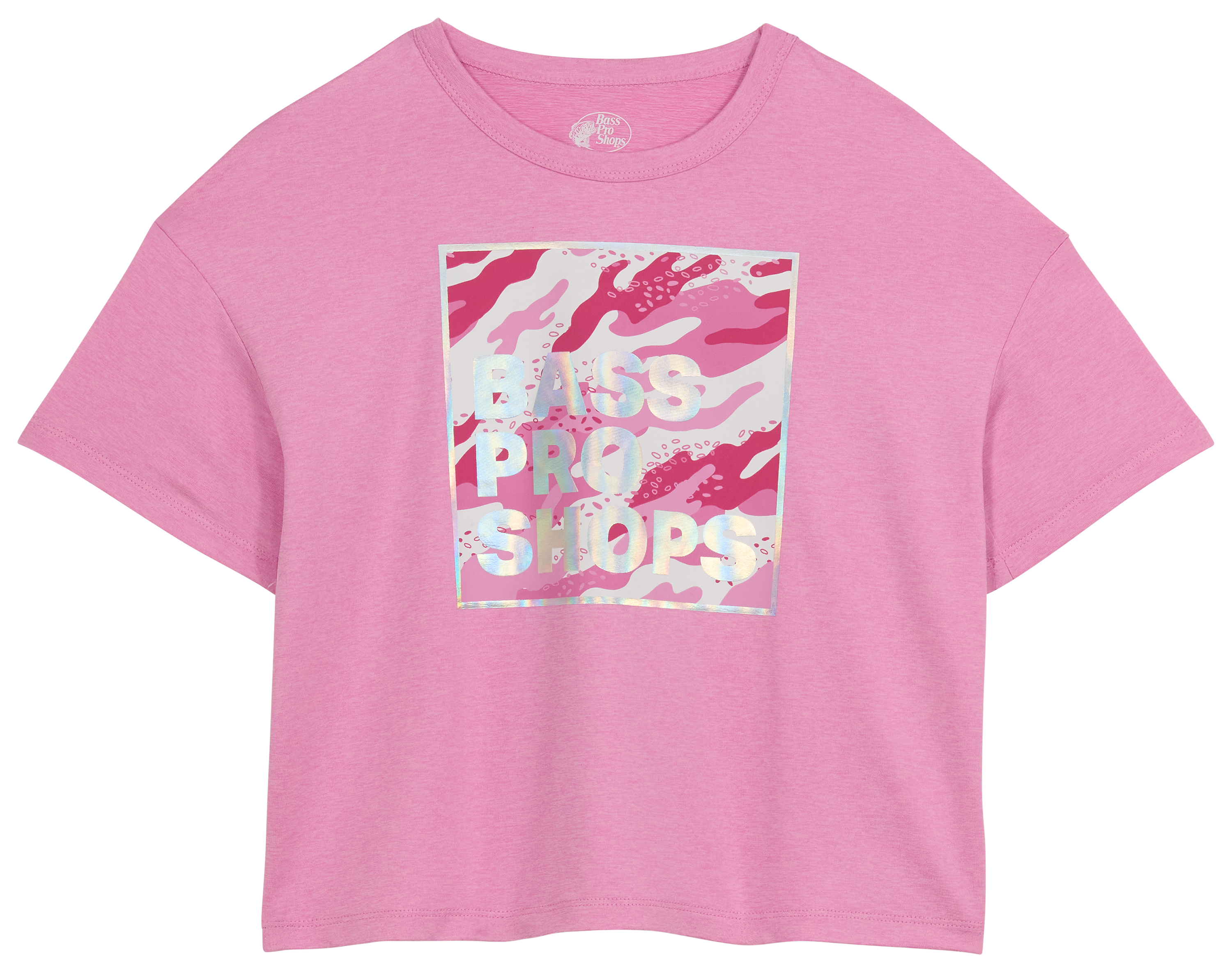 Image of Bass Pro Shops Performance Short-Sleeve T-Shirt for Kids - Lilac Chiffon