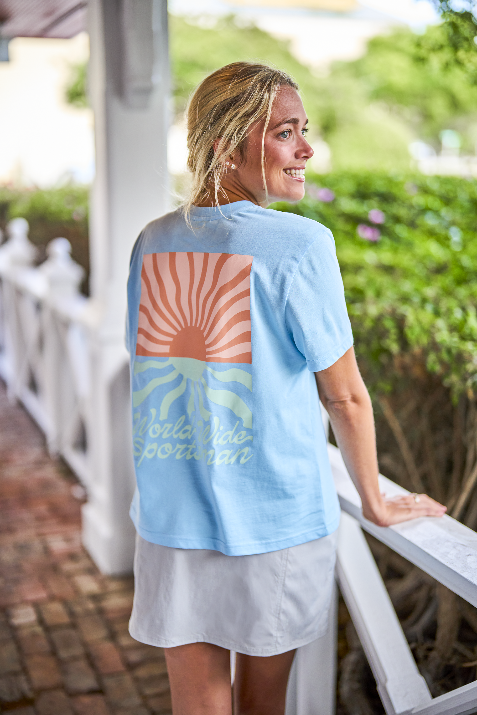 Image of World Wide Sportsman Sun Rays Short-Sleeve Shirt - Cooling Vapors