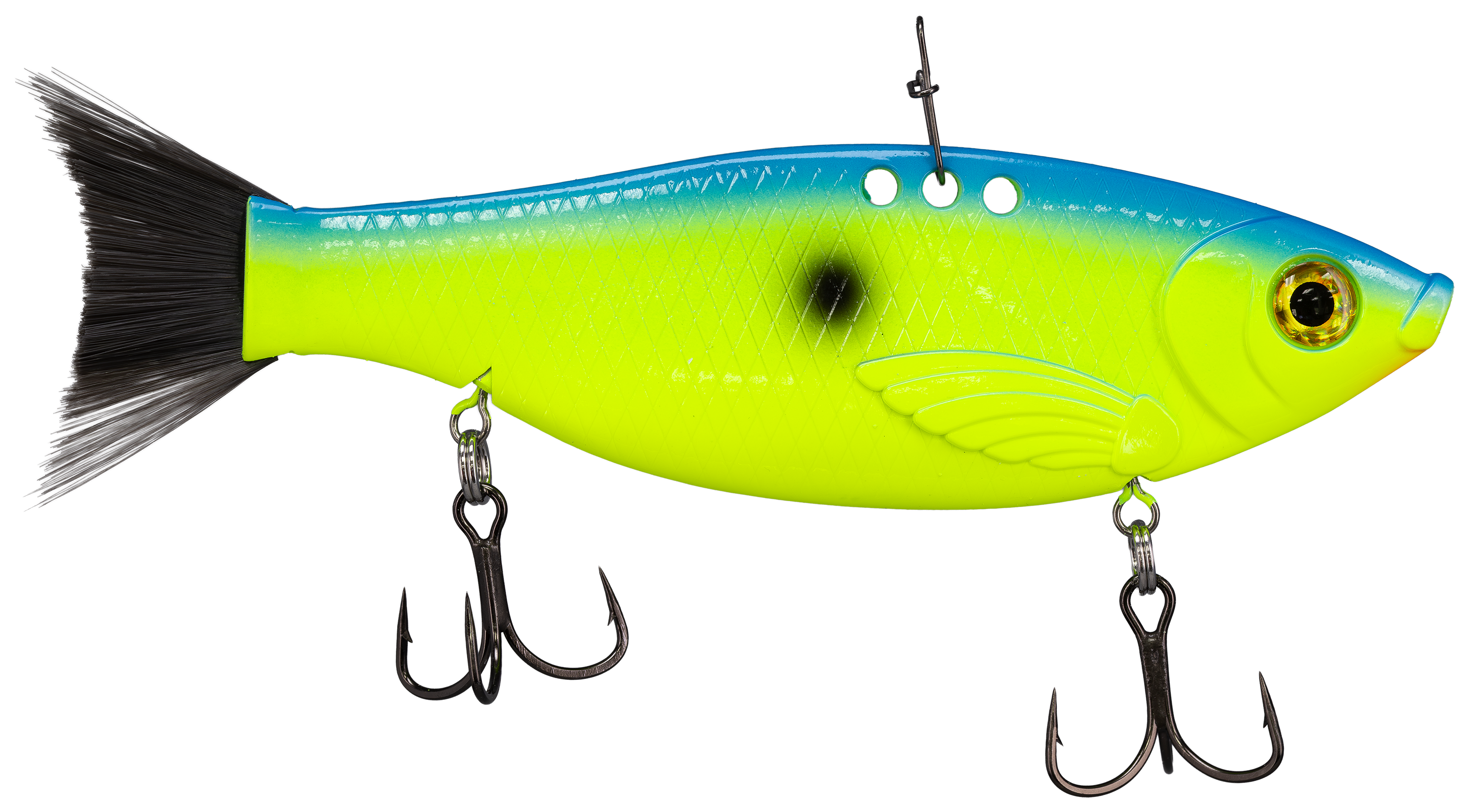 Image of Bill Lewis Big Gizzard Shad - Chartreuse Blue