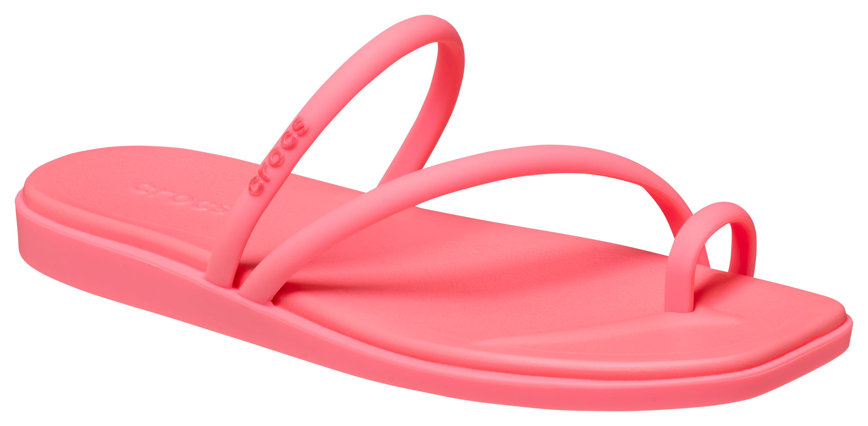 Image of Crocs Miami Toe-Loop Sandals for Ladies - Guava