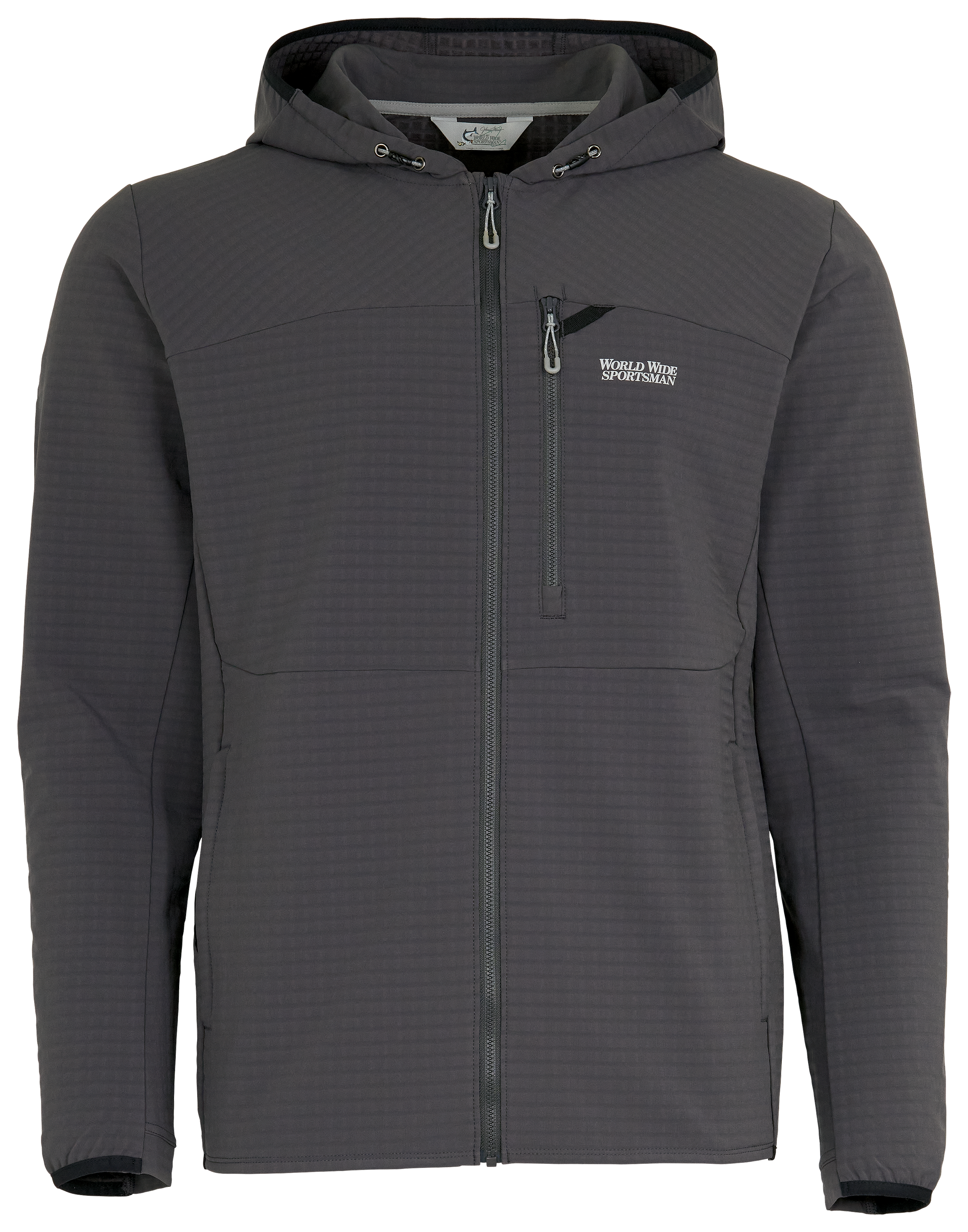 Image of World Wide Sportsman Storm Fleece Hooded Jacket - Black - L