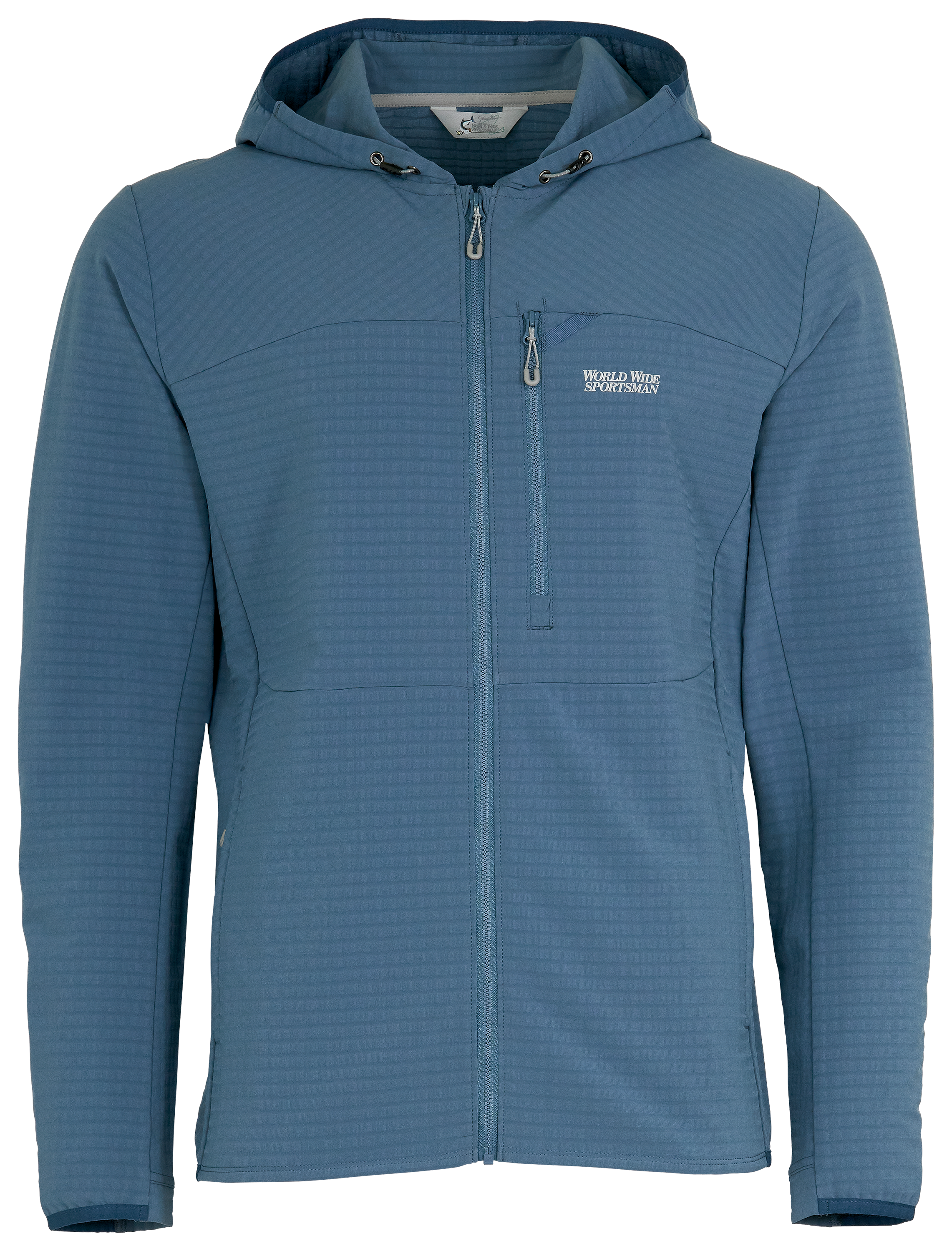Image of World Wide Sportsman Storm Fleece Hooded Jacket - Bering Sea