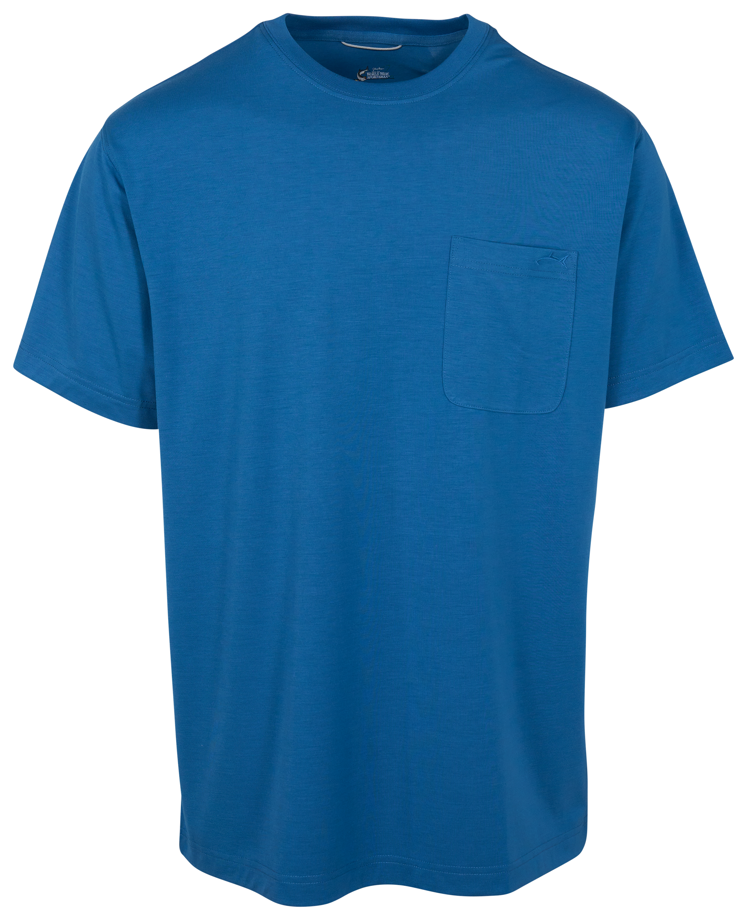 Image of World Wide Sportsman Keys Short-Sleeve Pocket T-Shirt - Dark Blue