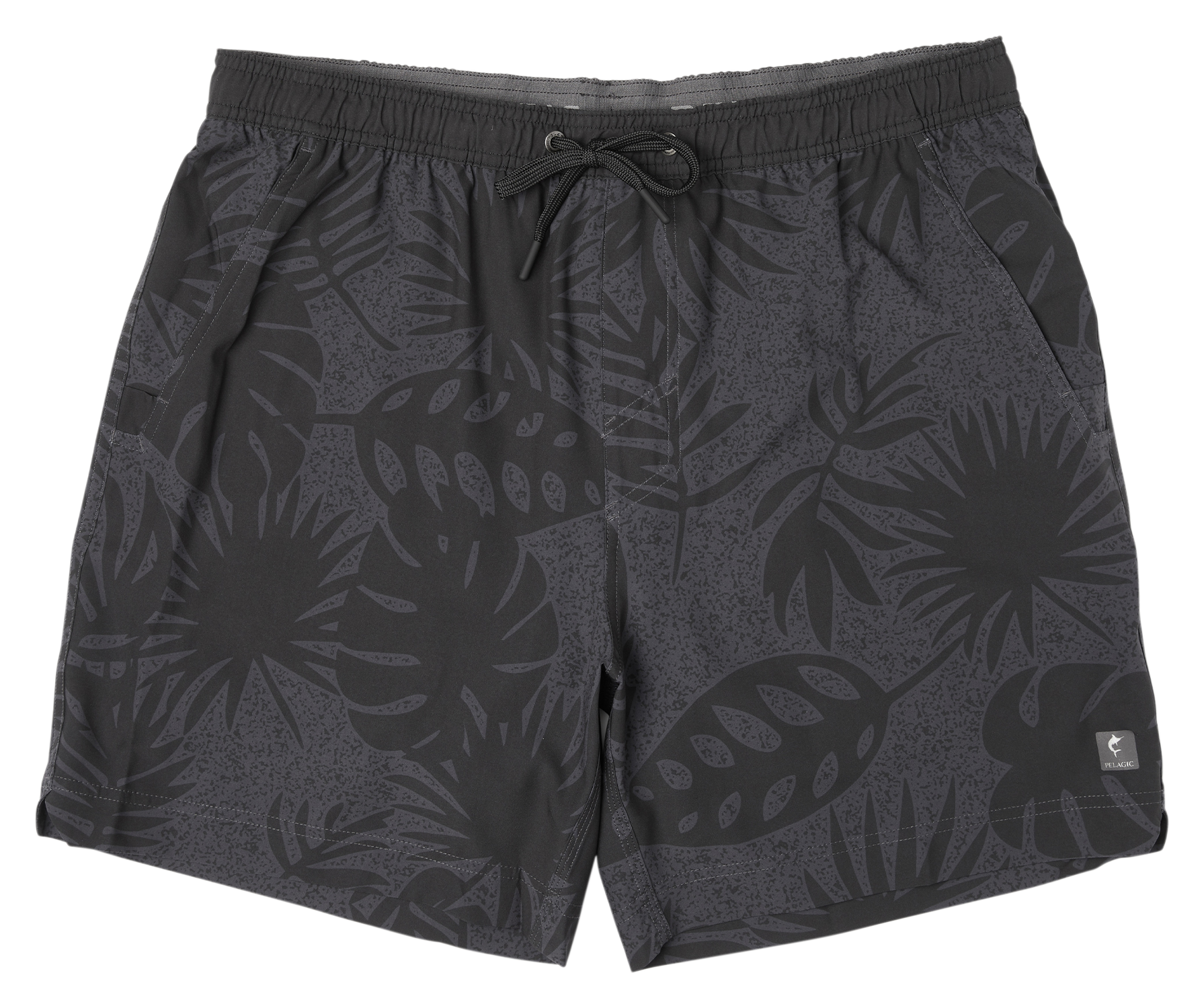 Image of Pelagic Leiday Elastic Waist Shorts - Graphite