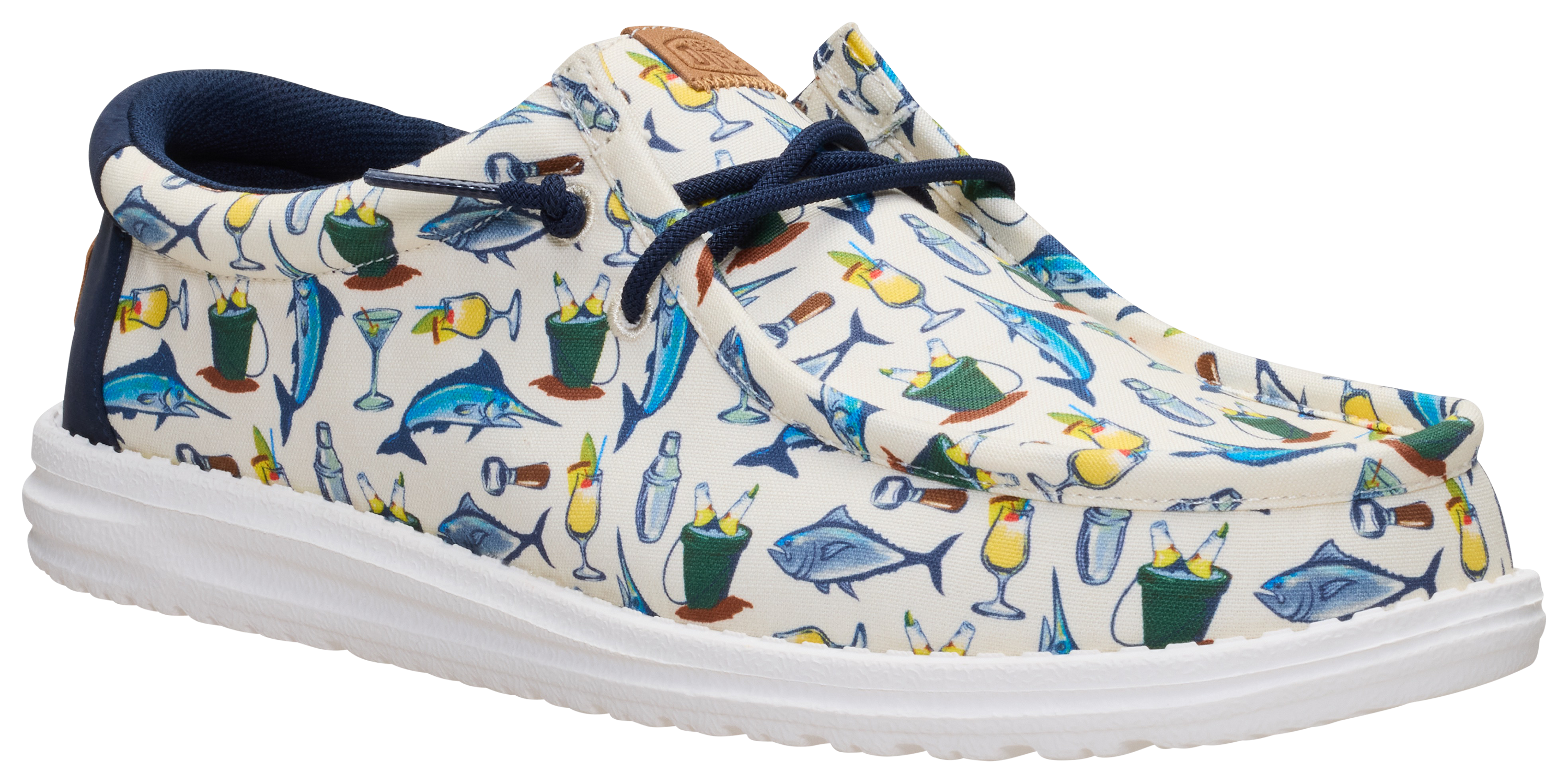 Image of HEYDUDE Wally Island Time Casual Shoes for Men - Multi