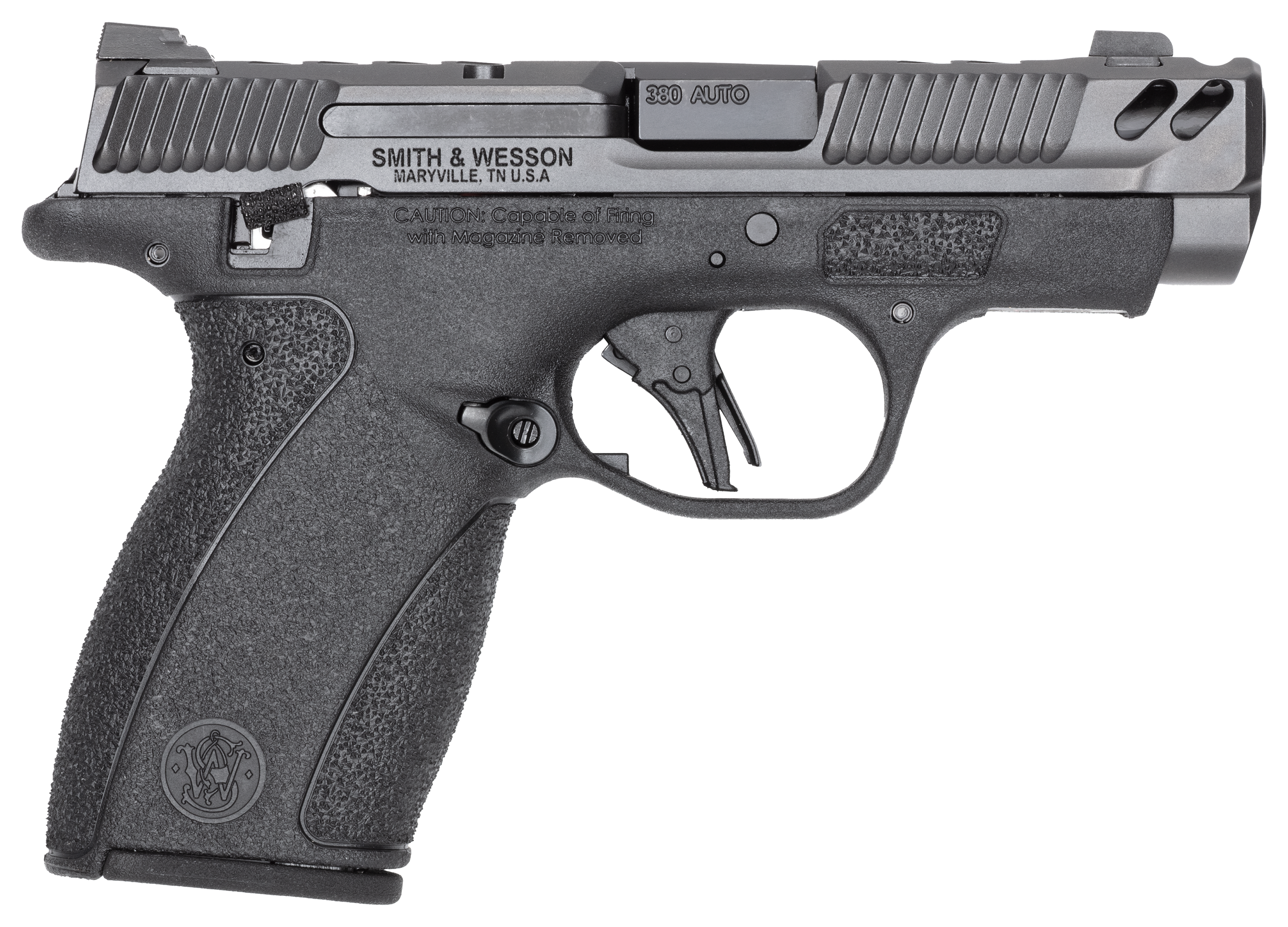 Image of Smith & Wesson Performance Center Bodyguard 2.0 Carry Comp Semi-Auto Pistol with Thumb Safety - 10 Capacity