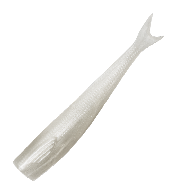 JYG PRO FISHING JYG PRO FISHING SWYM Y-TAIL - Pearl - 5" - 4 - $9.99 at Bass Pro Shops