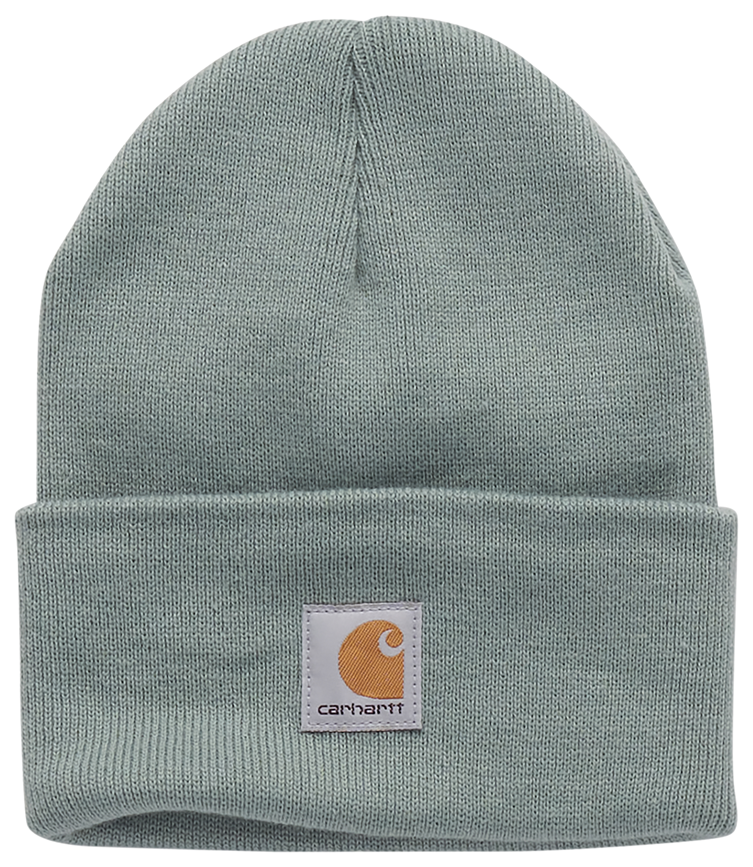 Image of Carhartt Watch Hat Knit Beanie for Kids - Medium Green
