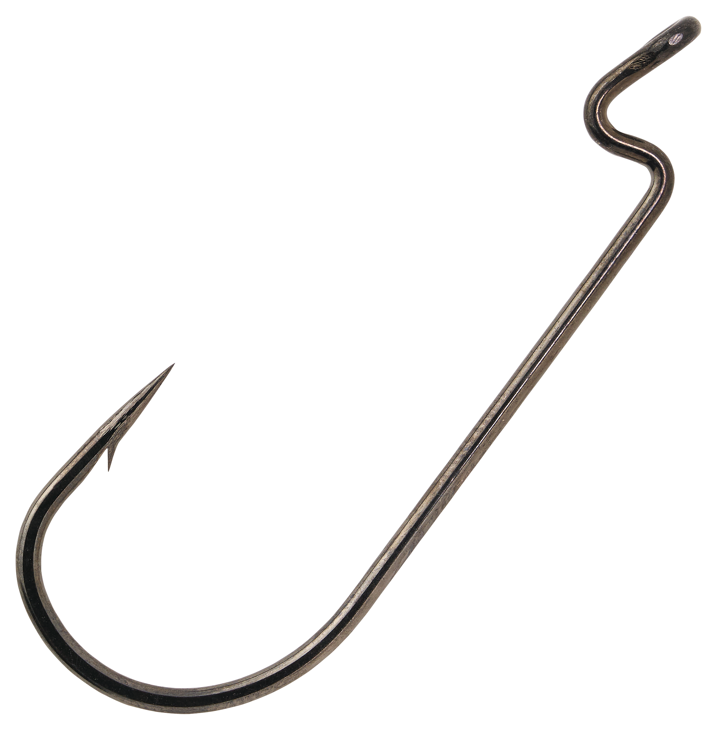 Image of Bass Pro Shops XPS Heavy-Duty Offset Worm Hooks - 2/0 - 25 Pack