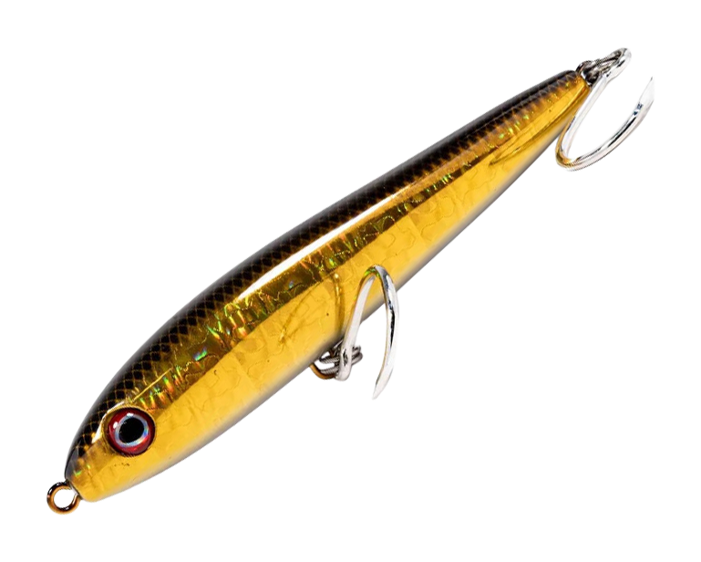 Image of Dark Matter Feeder Minnow - Holo Gold/Black Back