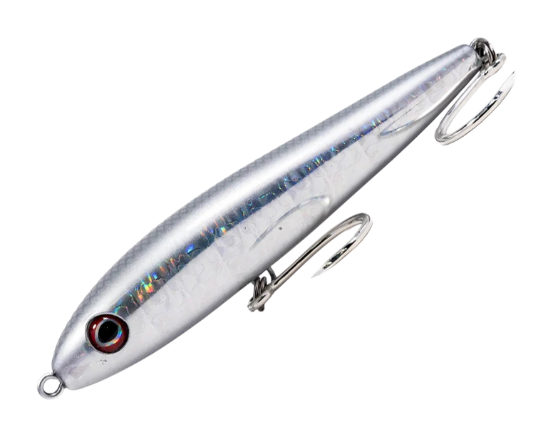 Image of Dark Matter Feeder Minnow - Holo Silver/Shost Back