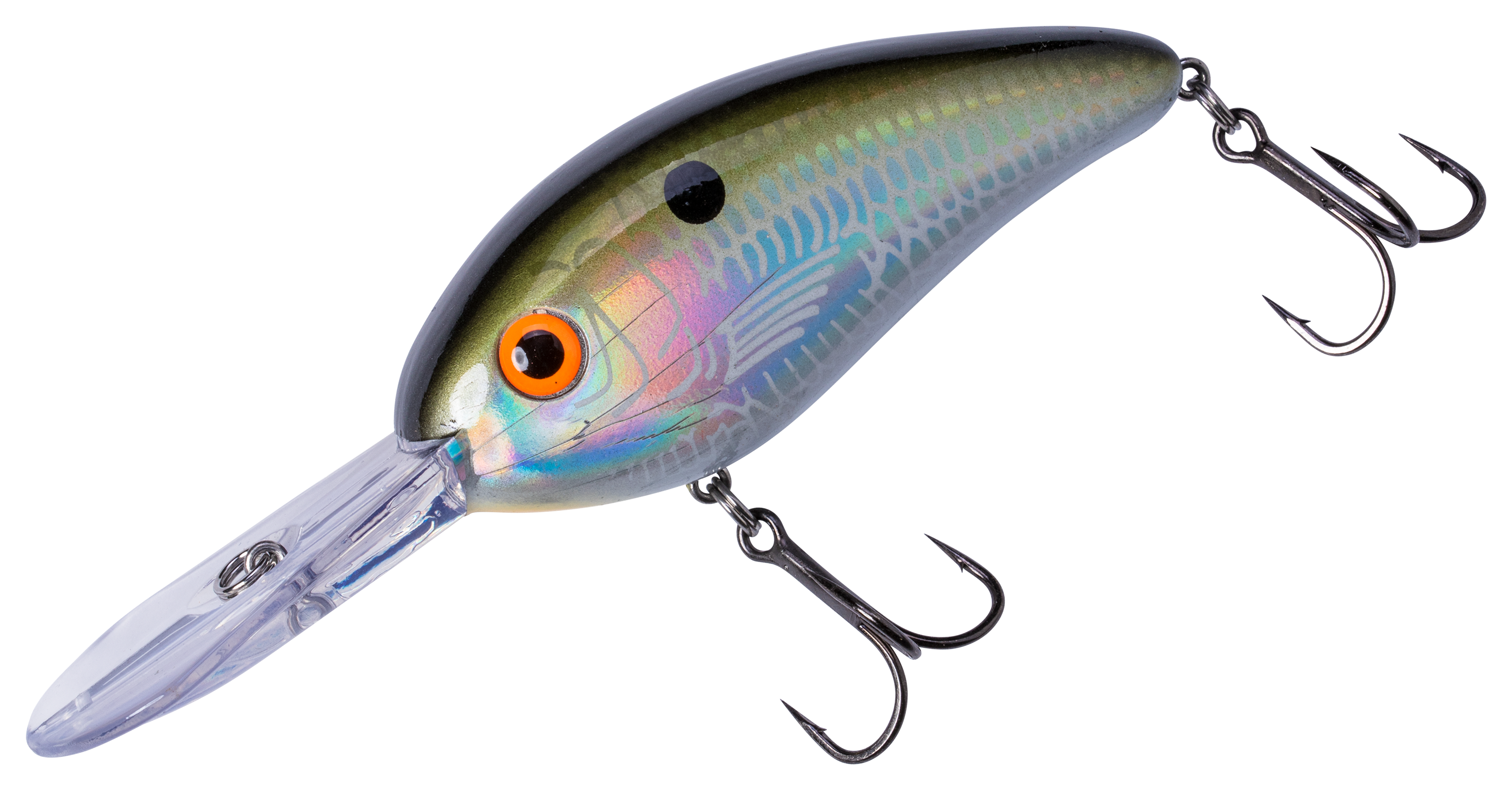 Image of "Bomber Fat Free Shad Crankbait - Tennesee Shad - 3"" - 1 oz."