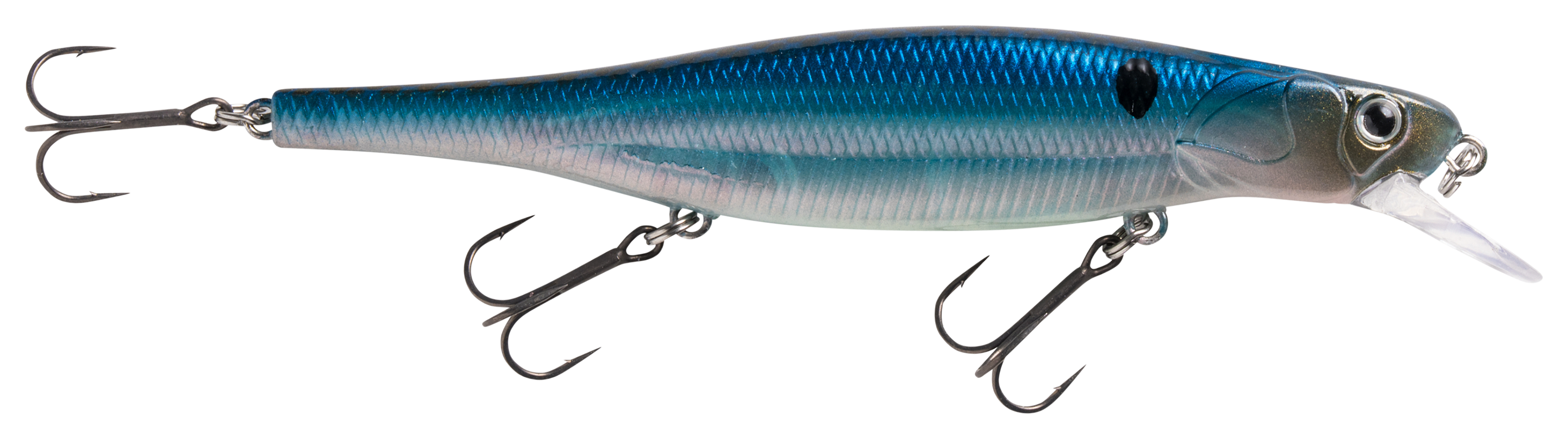 Image of "BOOYAH Flash Point Jerkbait - 4"" - Midnite Shad"