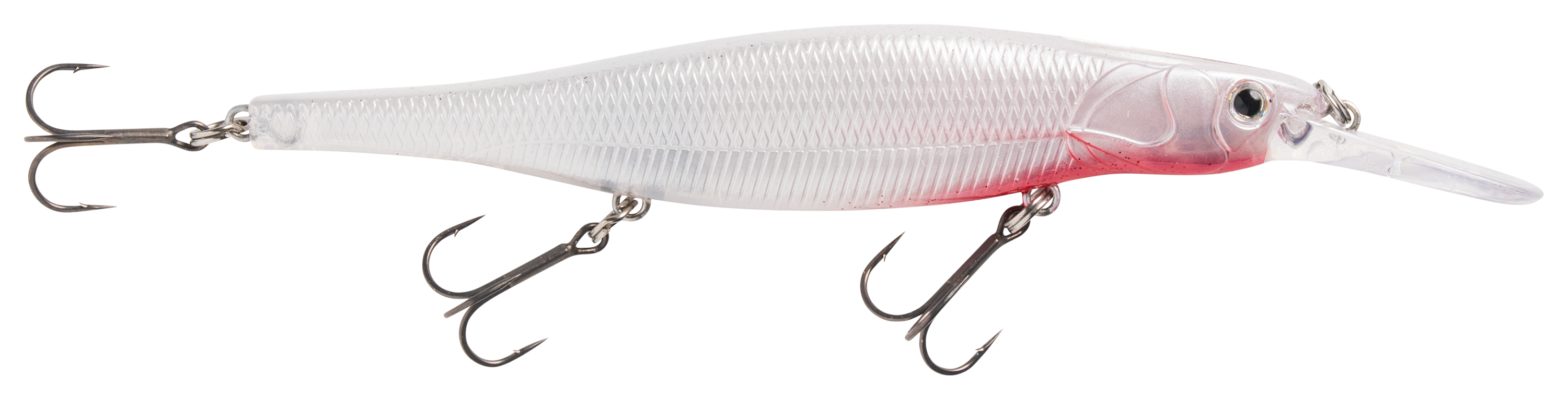 Image of "BOOYAH Flash Point Deep-Diving Jerkbait - Bleeding Pearl - 4"" - 1/4 oz."