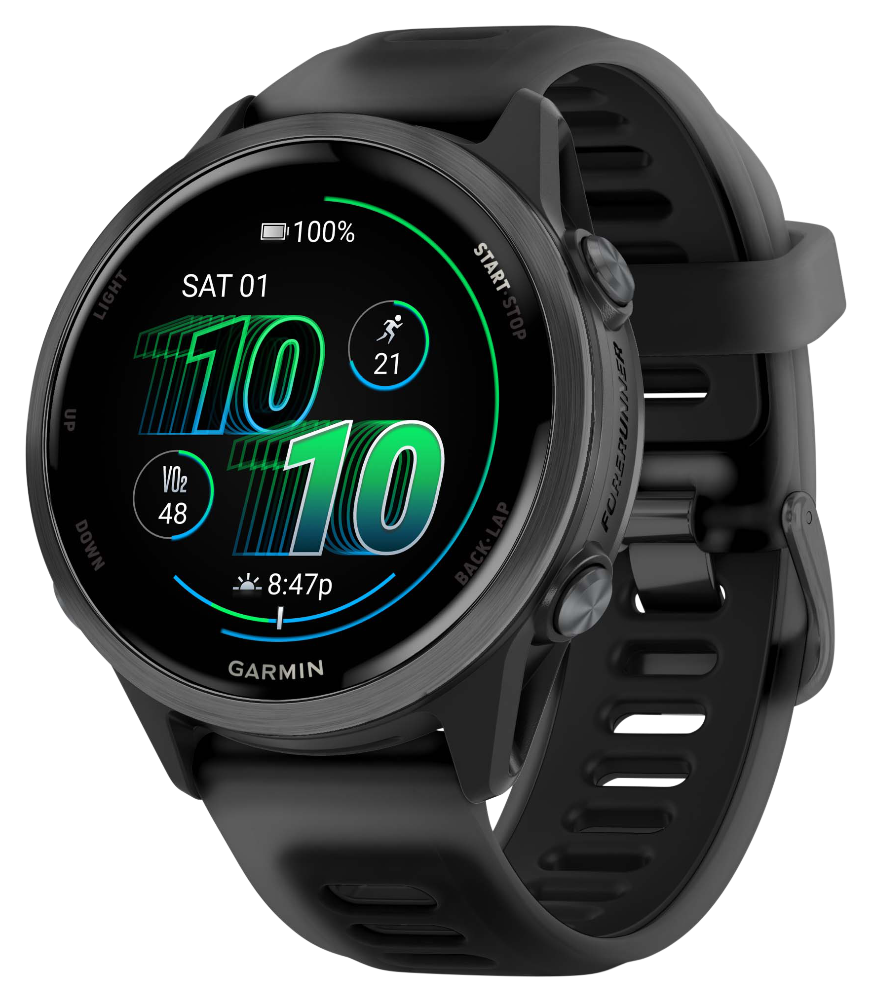 Garmin Forerunner 570 42mm Slate Gray Aluminum Running GPS Smartwatch - Garmin