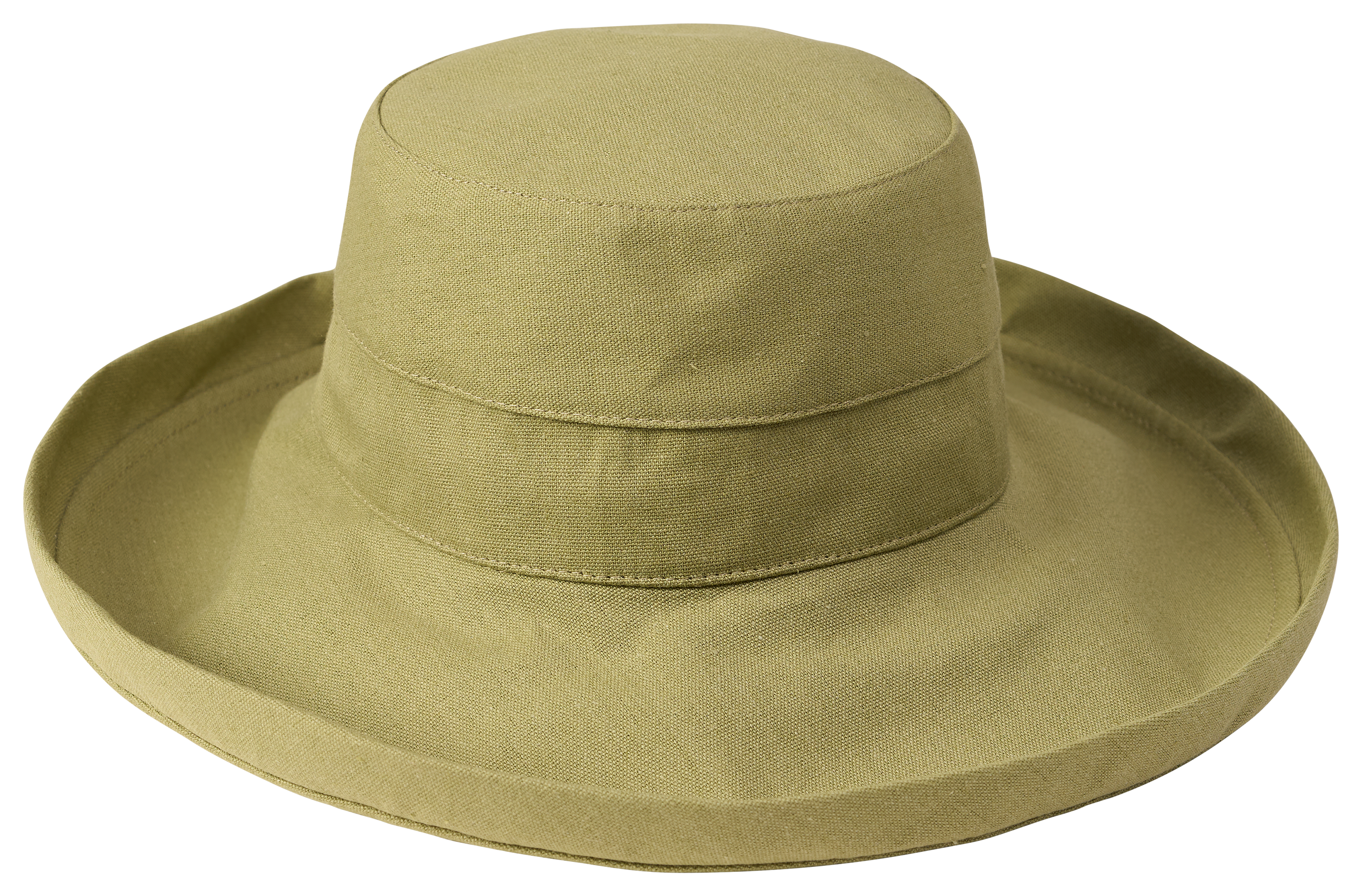 Image of Natural Reflections Cloth Sun Hat - Green