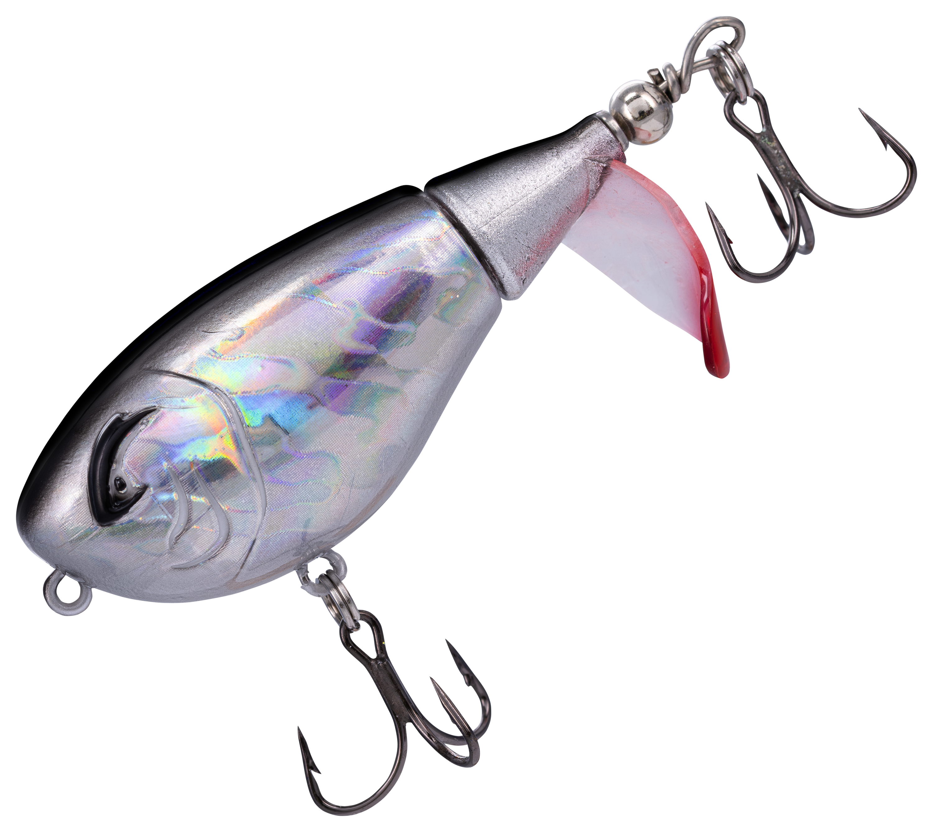 Image of Bill Lewis Baby Bubbler - Chrome Black Shad