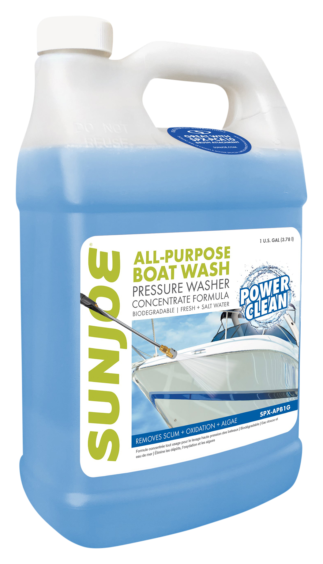 Image of Sun Joe All-Purpose Boat Wash for Pressure Washer