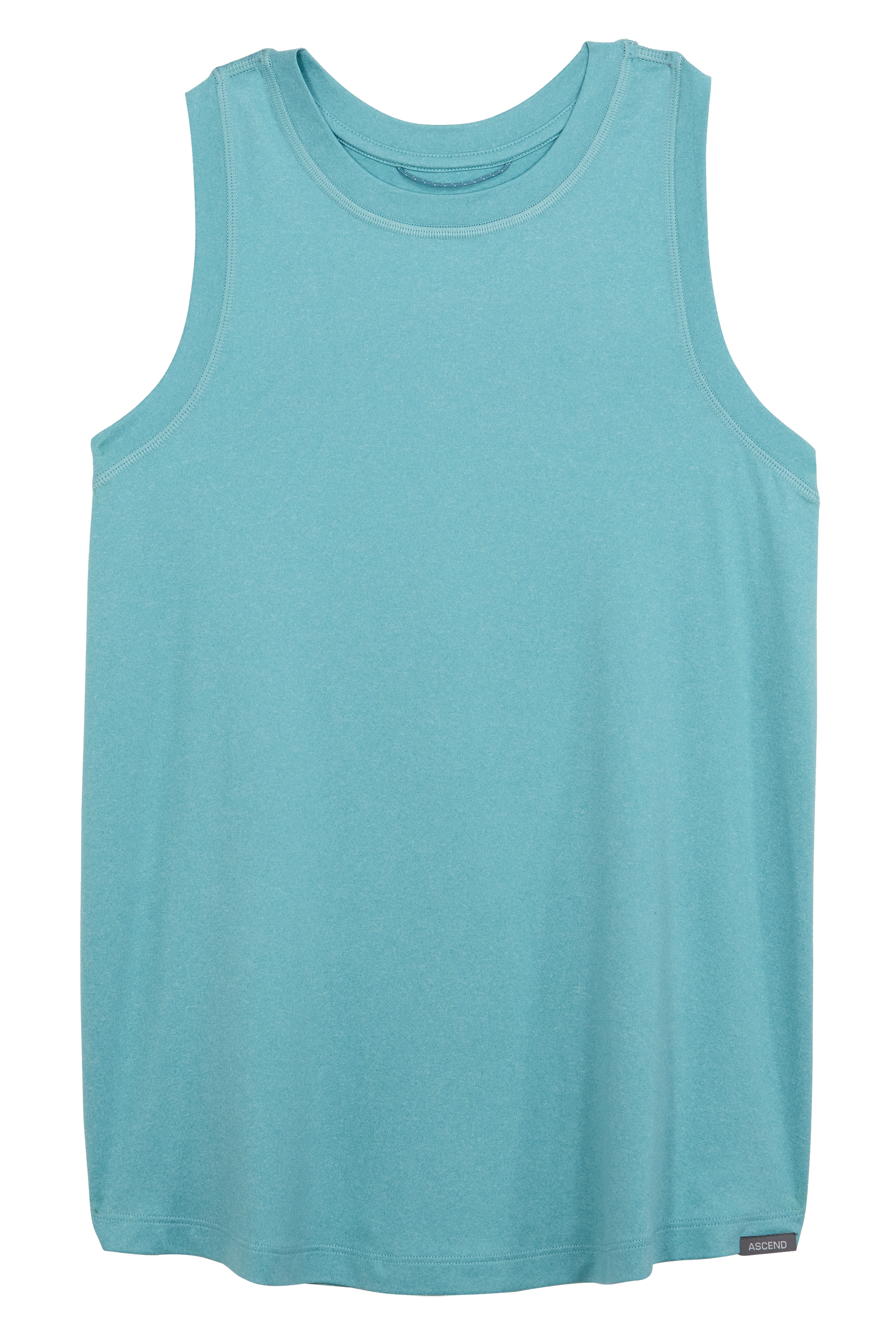 Image of Ascend Evolve Performance Tank Top - Nile Blue Heather