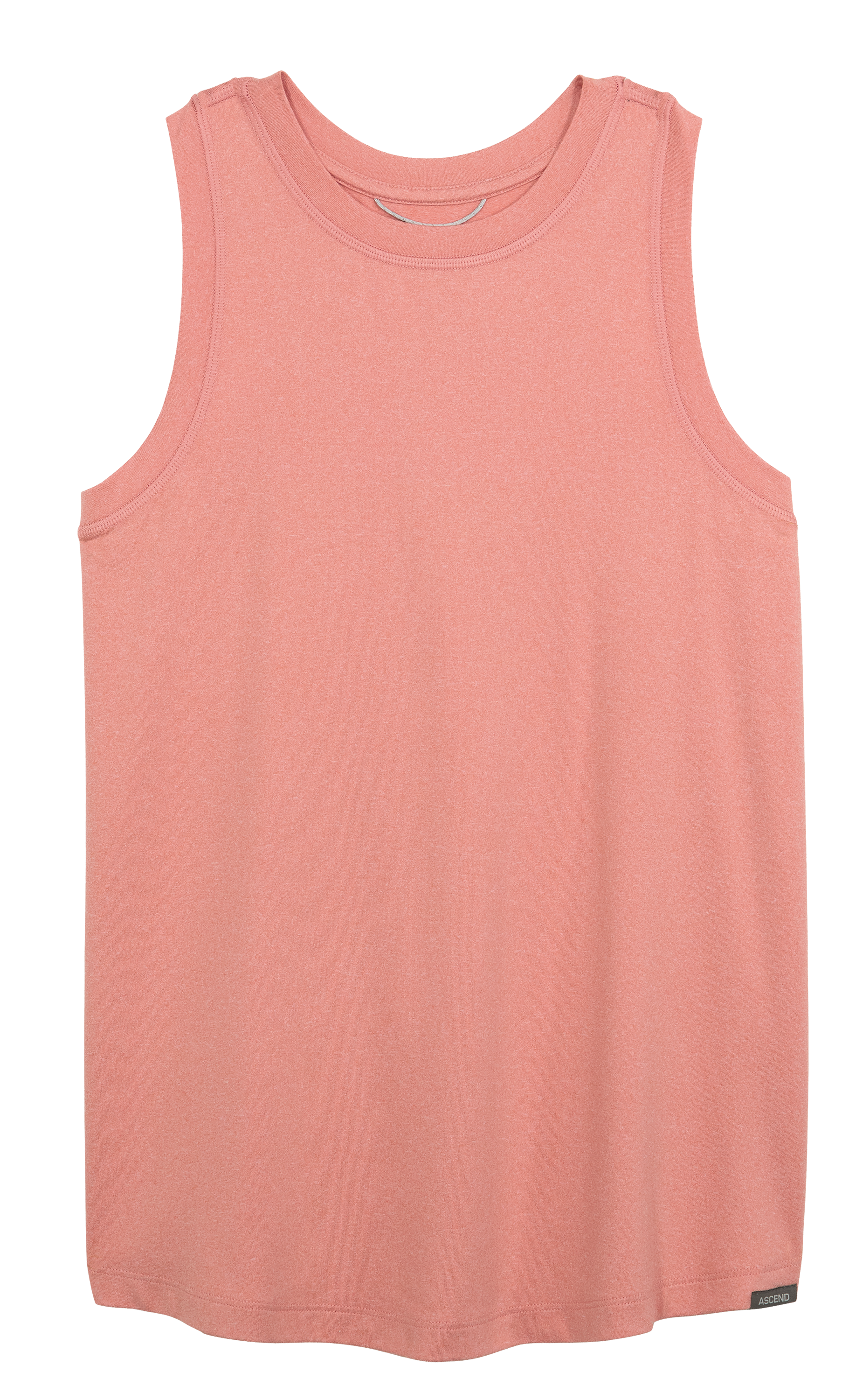 Image of Ascend Evolve Performance Tank Top - Coral Haze Heather
