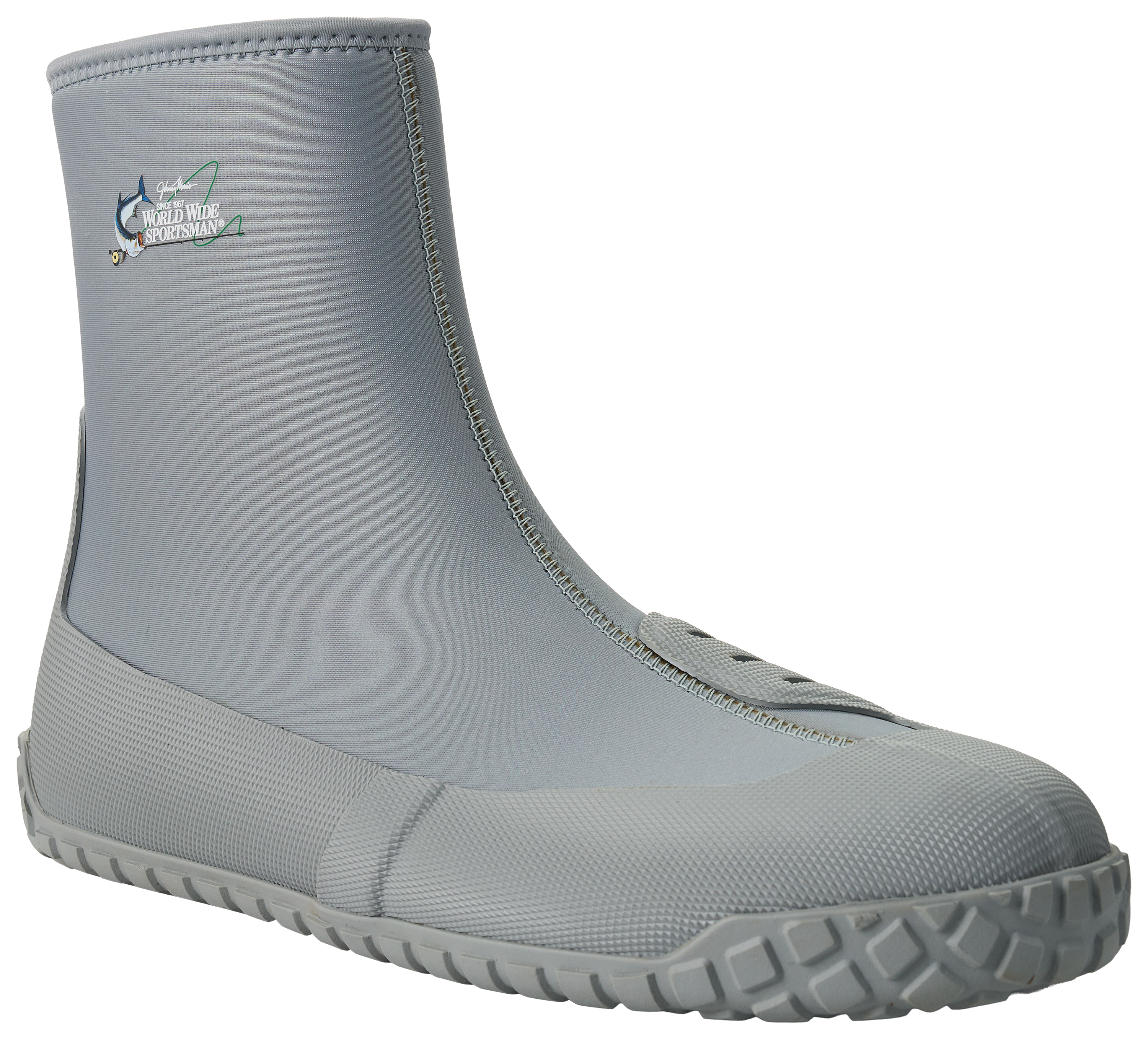 Image of World Wide Sportsman Flats Boots for Men - Grey - 11M