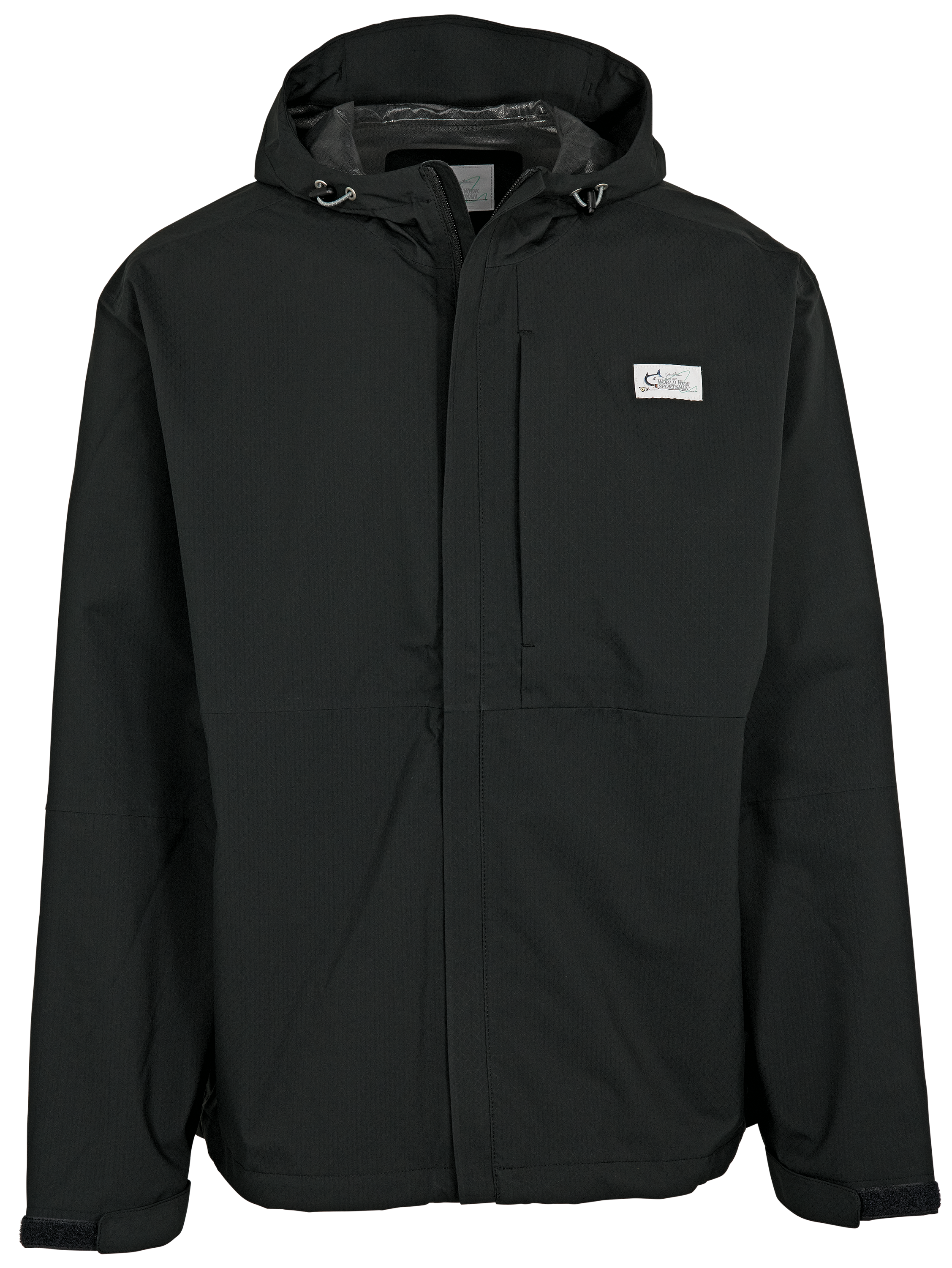 Image of World Wide Sportsman Hydrocast Rain Jacket - Black - S