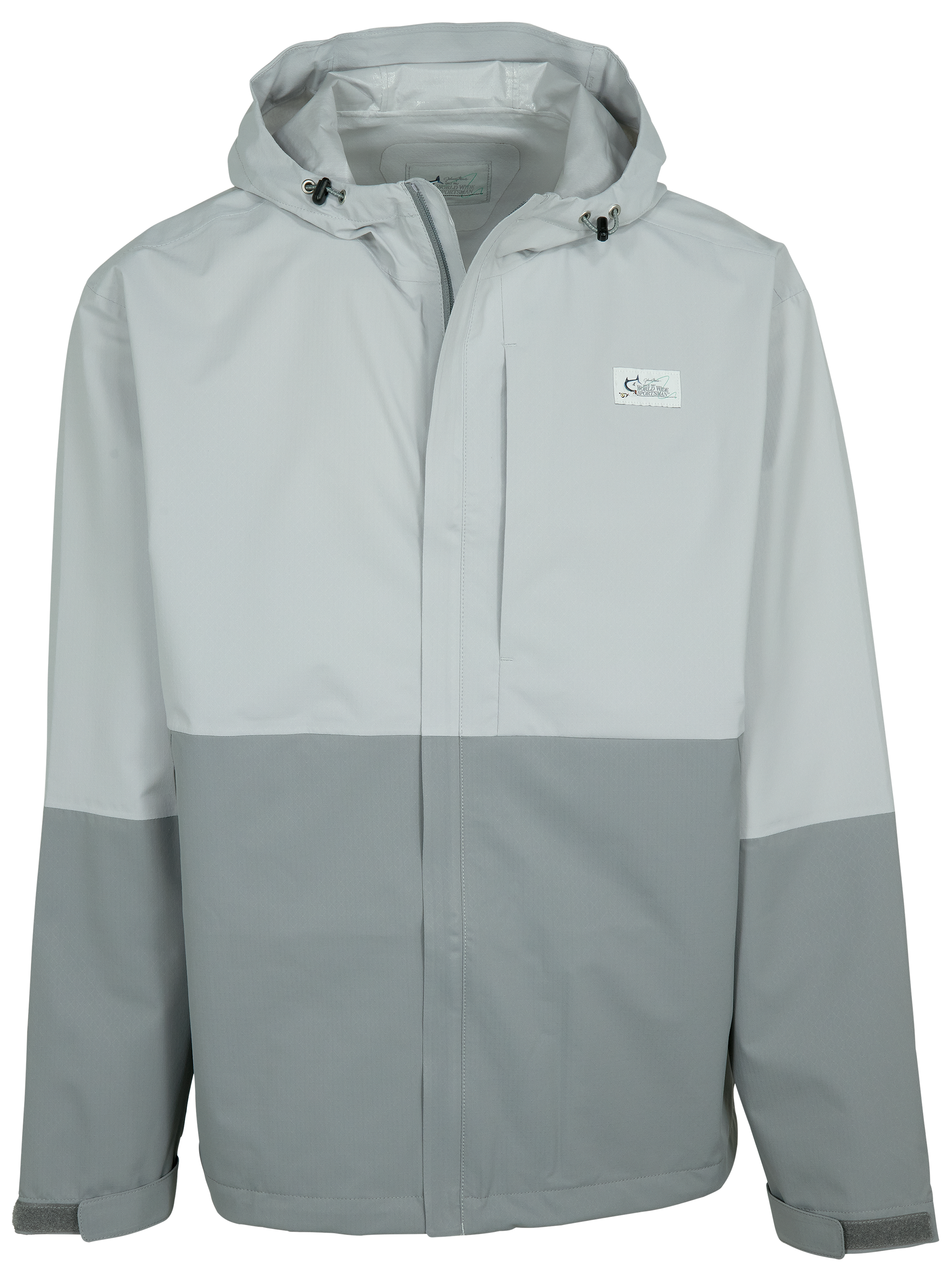 Image of World Wide Sportsman Hydrocast Rain Jacket - Monument - L