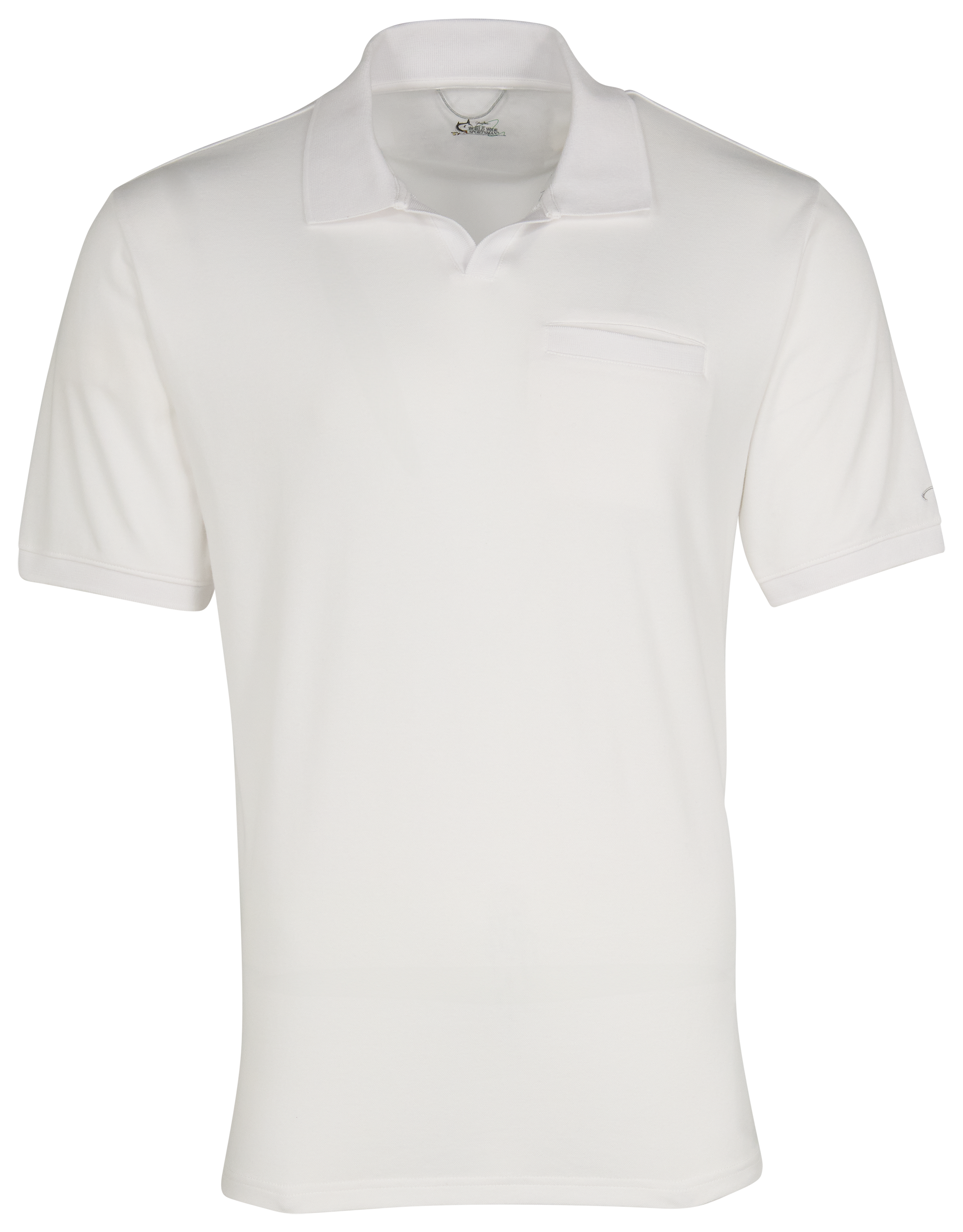 Image of World Wide Sportsman Pinecrest Short-Sleeve Polo - Bright White