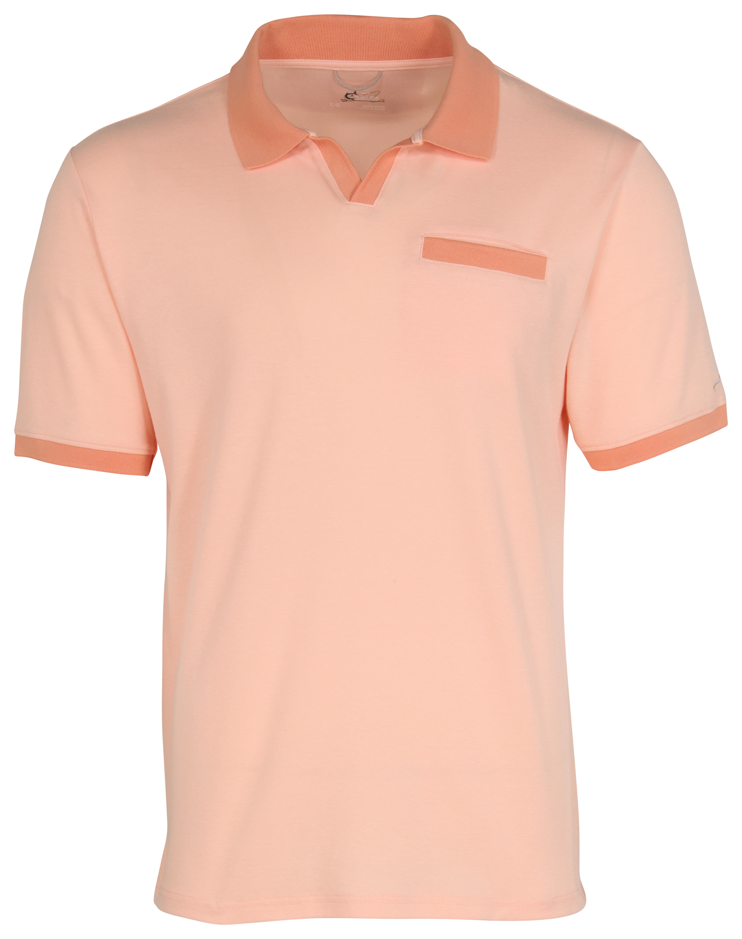 Image of World Wide Sportsman Pinecrest Short-Sleeve Polo - Peach Adobe