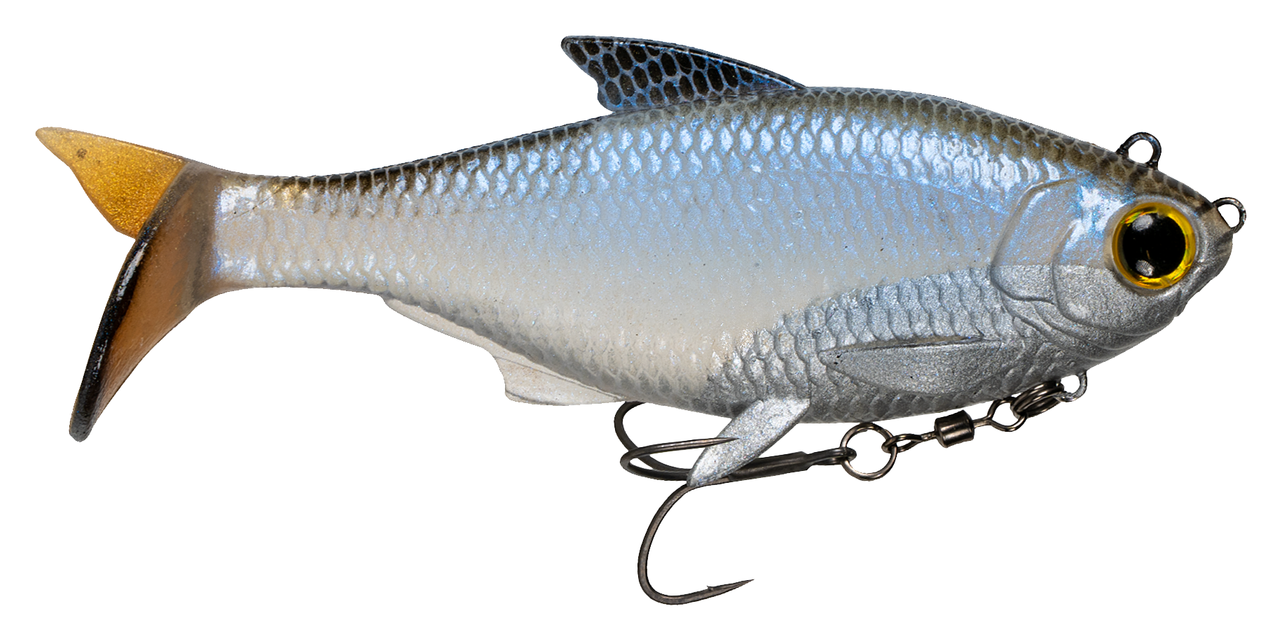 Image of "6th Sense Fishing The Option - Blue Shiner - 5"""