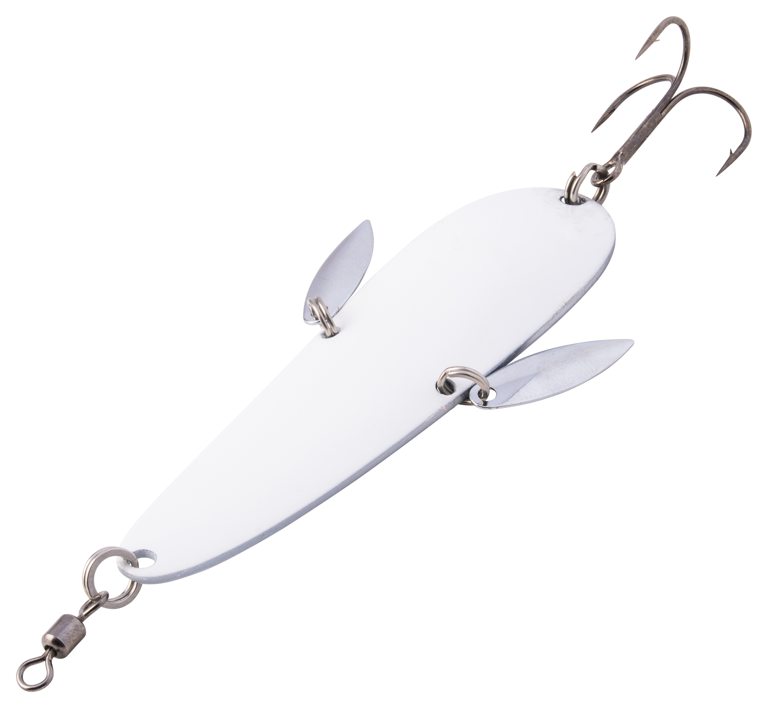 Image of War Eagle Sonar Flash Spoon - White - 3/4 oz.
