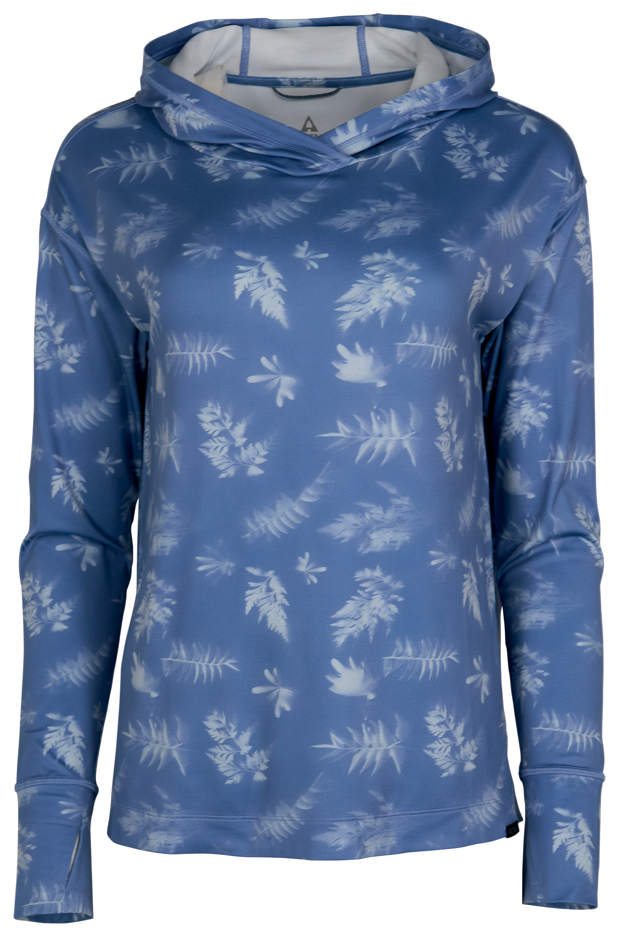 Image of Ascend Evolve Performance Hoodie - Copen Blue Denali Print