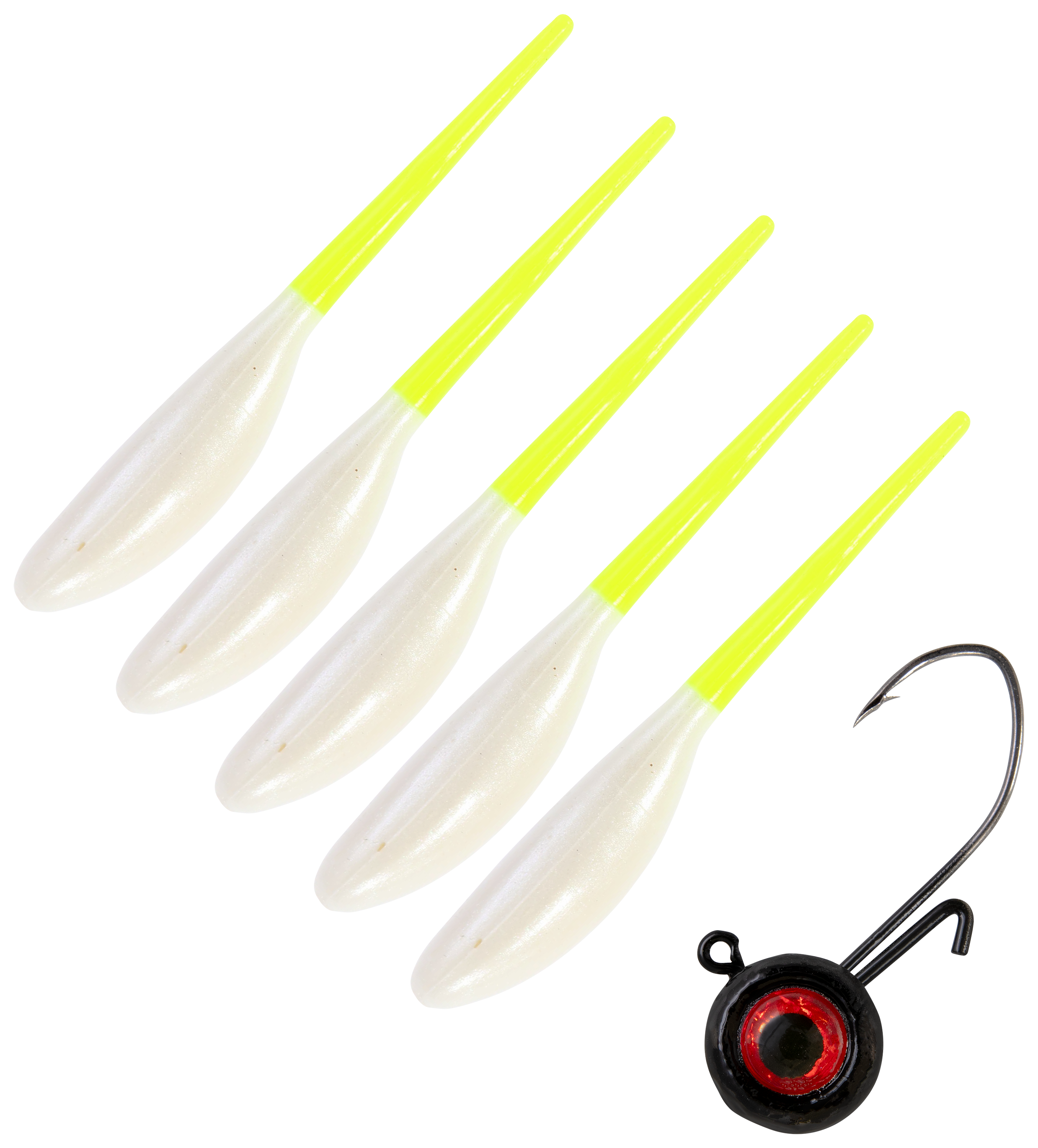 Image of BoneHead Tackle Slim Stick Snack Pack - White Lightning