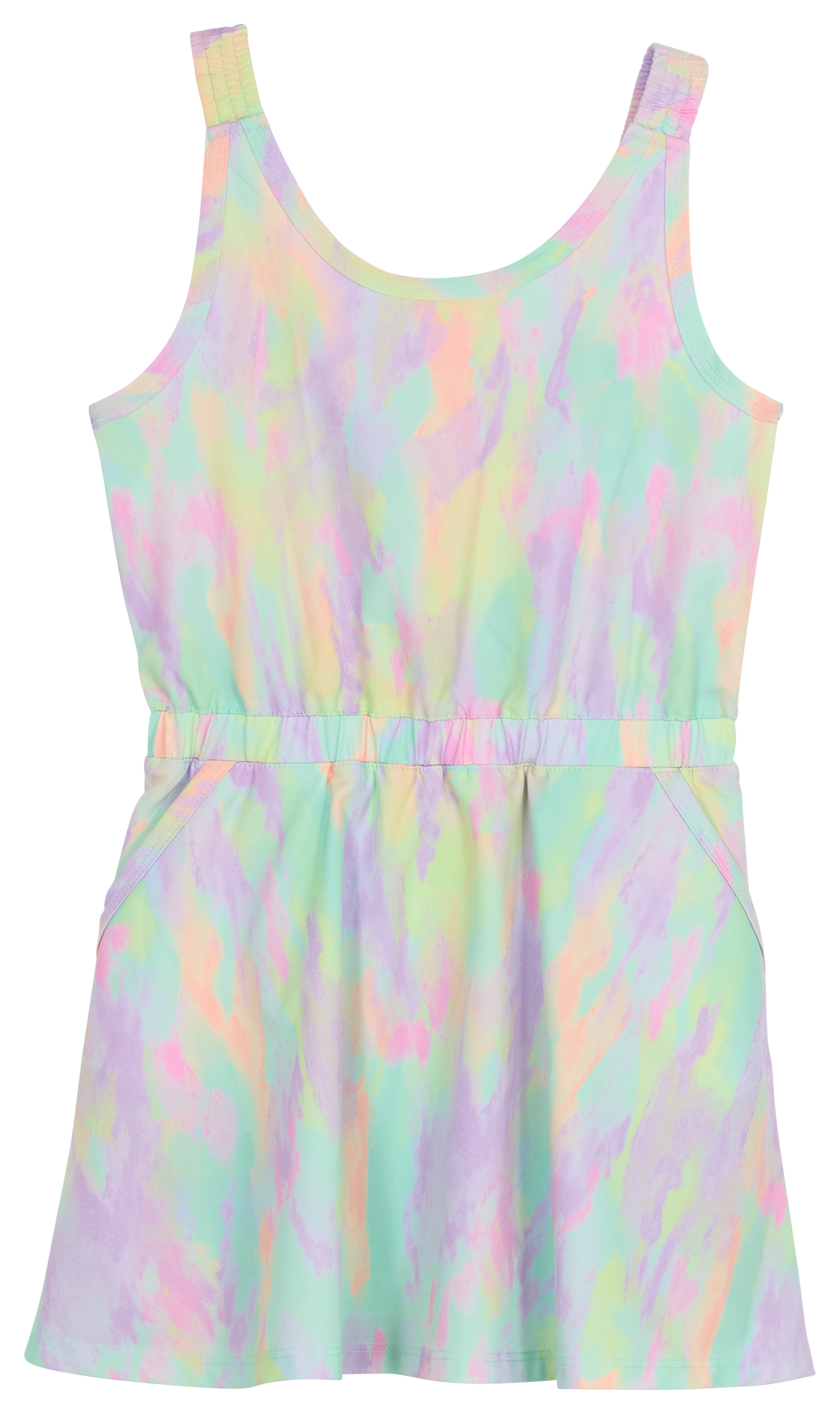 Image of Bass Pro Shops Performance Dress for Toddlers - Pastel Watercolor