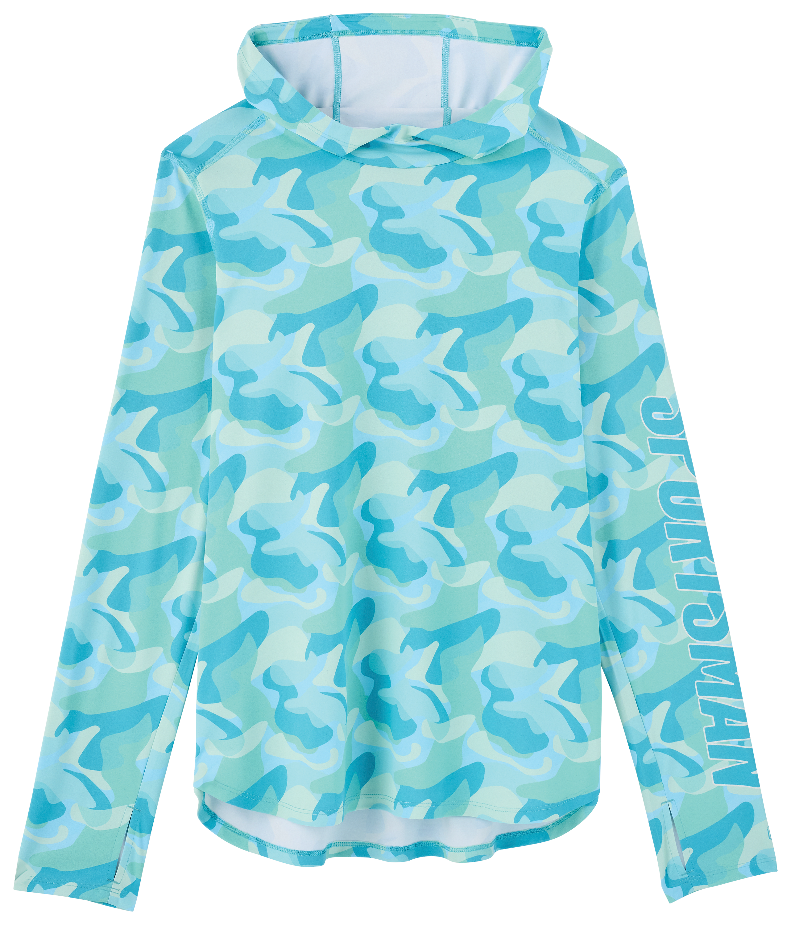 Image of World Wide Sportsman 3D Cool Angler Hoodie - Coastal Waters