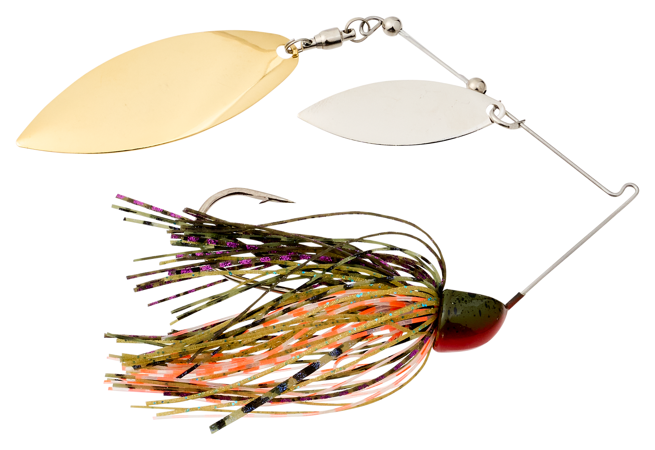 Image of Strike King KVD Compact Double-Willow Spinnerbait - Bluegill - 1/2 oz.