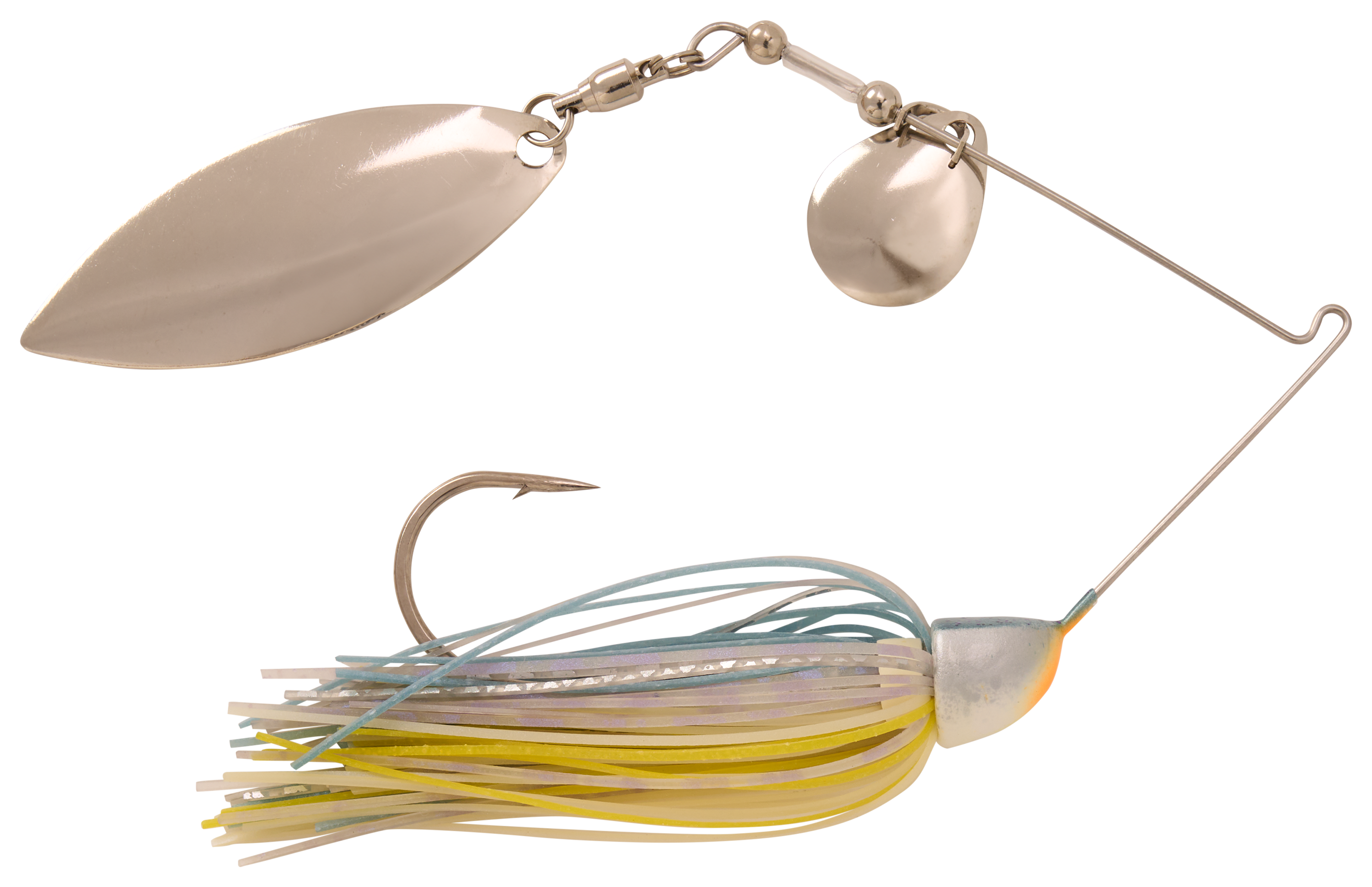 Image of Strike King KVD Compact Double-Willow Spinnerbait - Sexy Shad 2.0 - 3/8 oz.