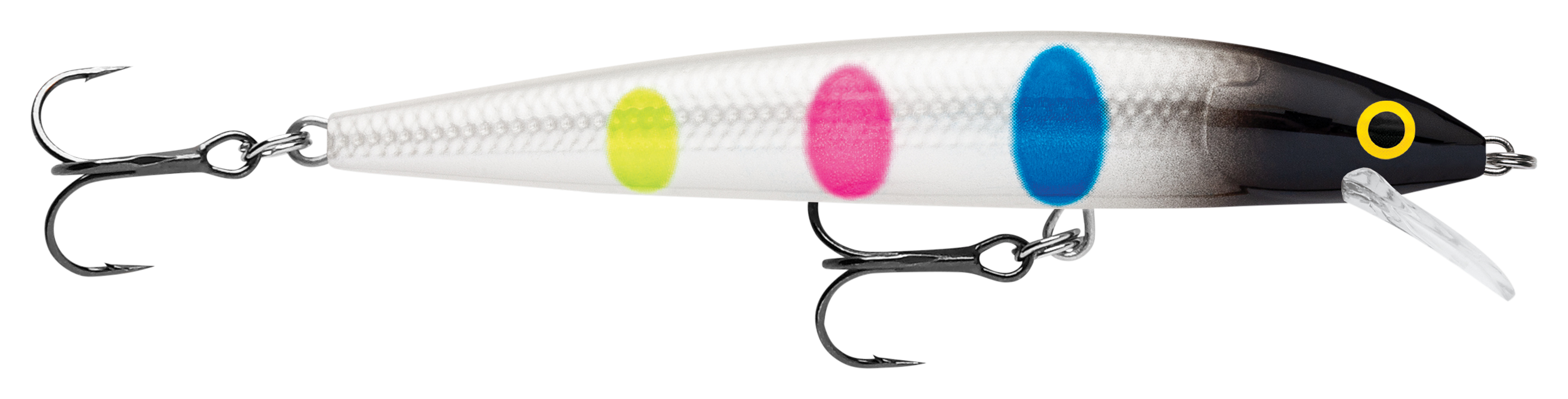 Image of "Rapala Husky Jerk Minnow - 3-1/8"" - Black Wonderbread"