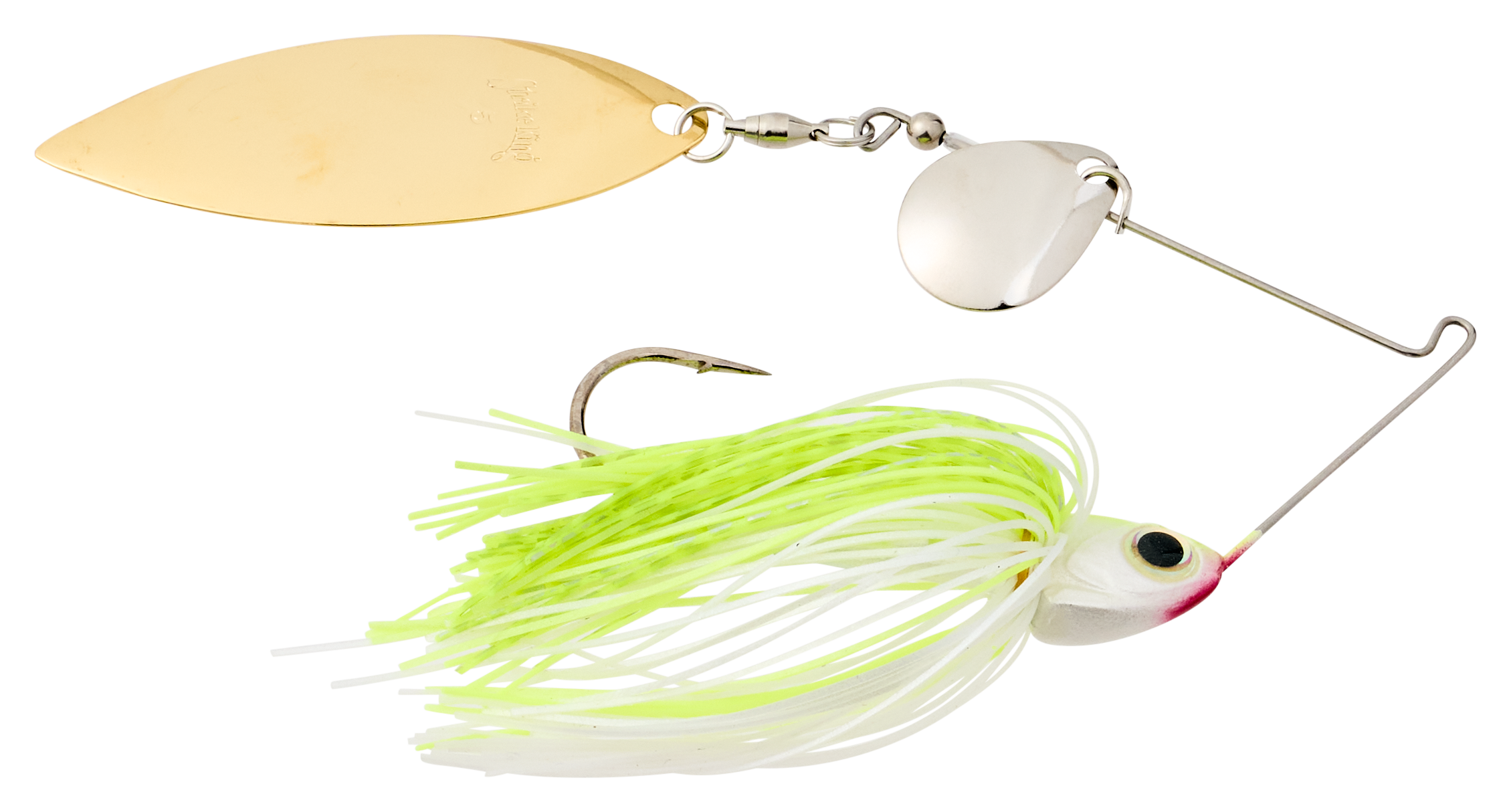 Image of Strike King KVD Elite Single-Willow Spinnerbait - Chartreuse White - 1/2 oz.