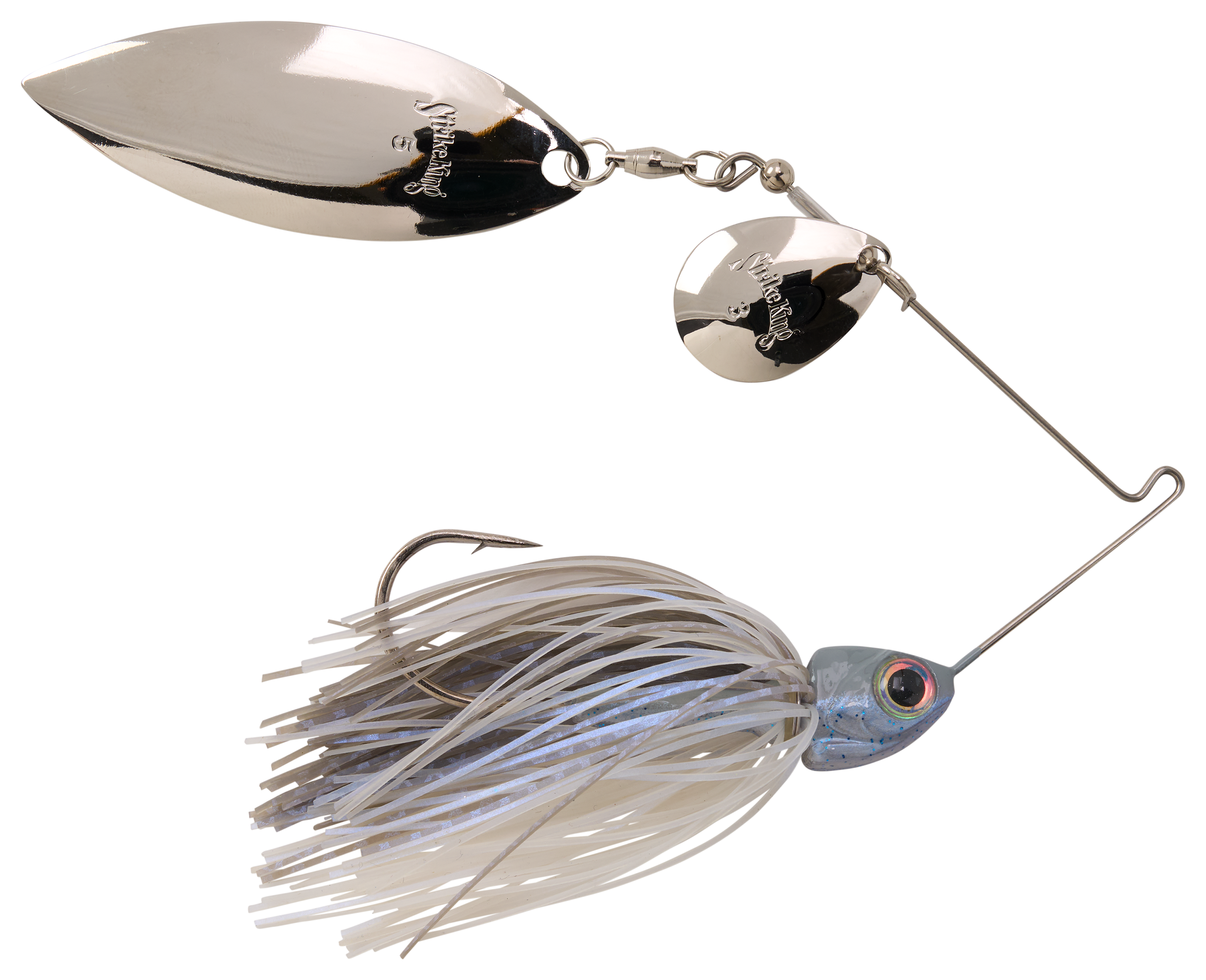 Image of Strike King KVD Elite Single-Willow Spinnerbait - Glimmer Blue - 1/2 oz.